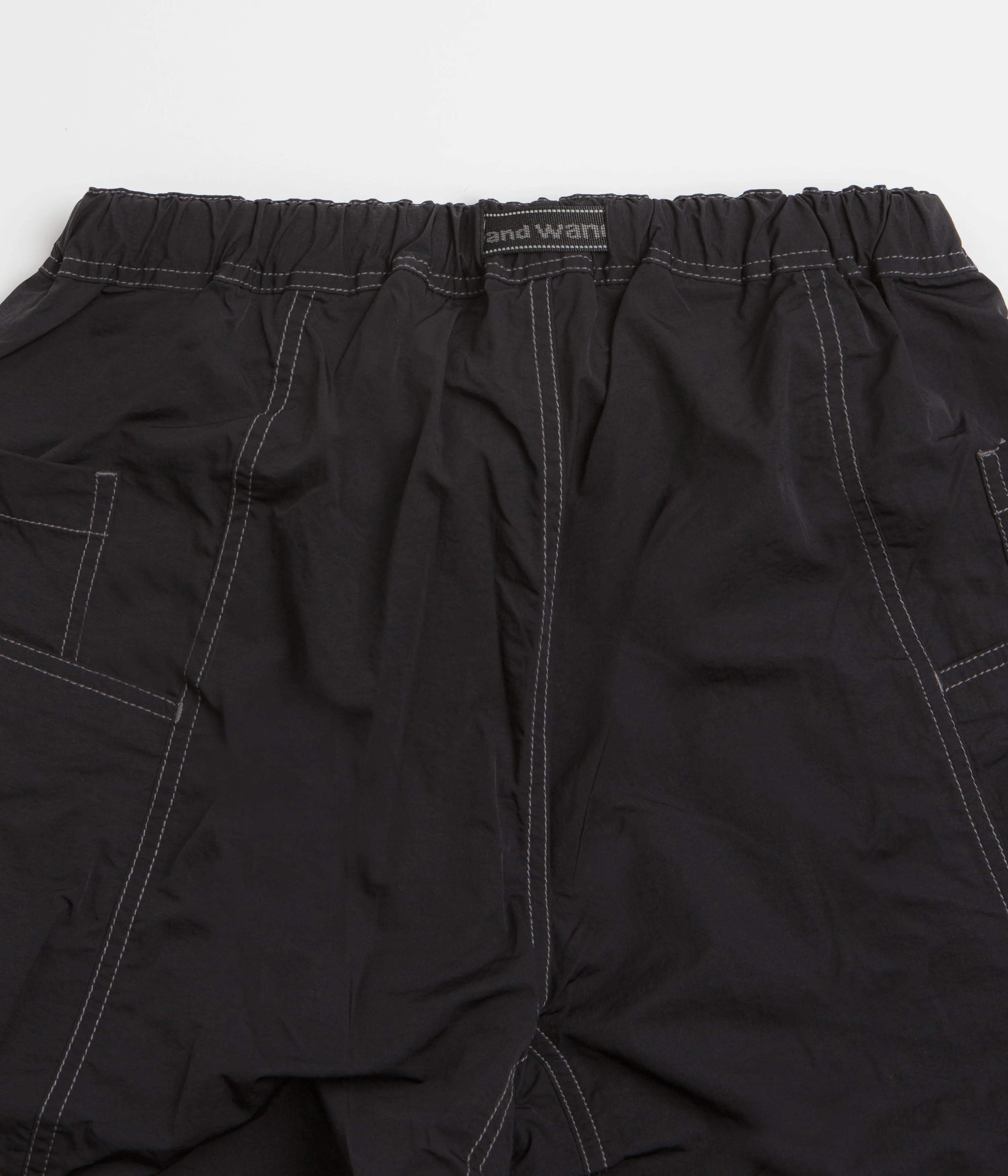 and wander Crinkled Nylon Pants - Black - Image 6