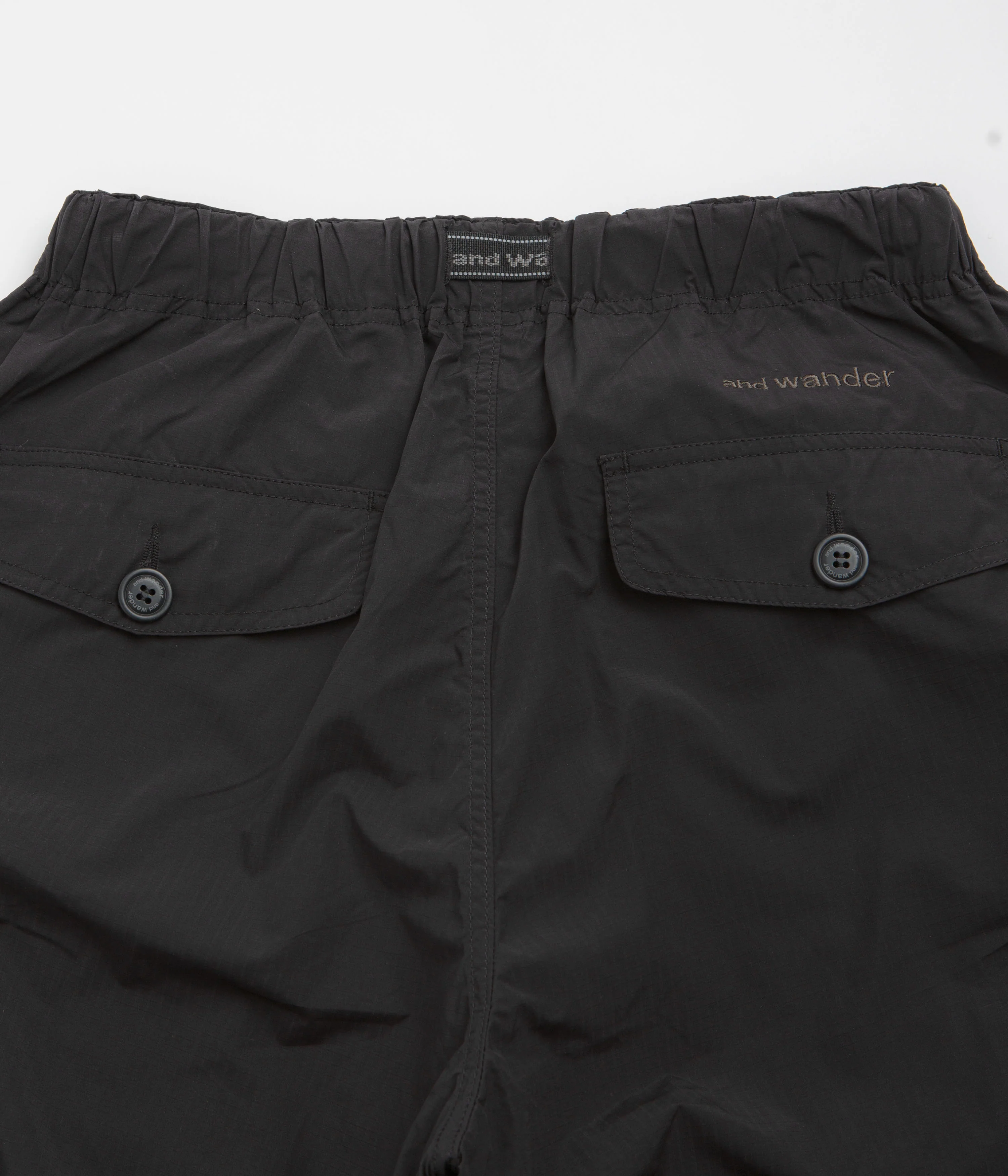 and wander Oversized Cargo Pants - Black - Image 9