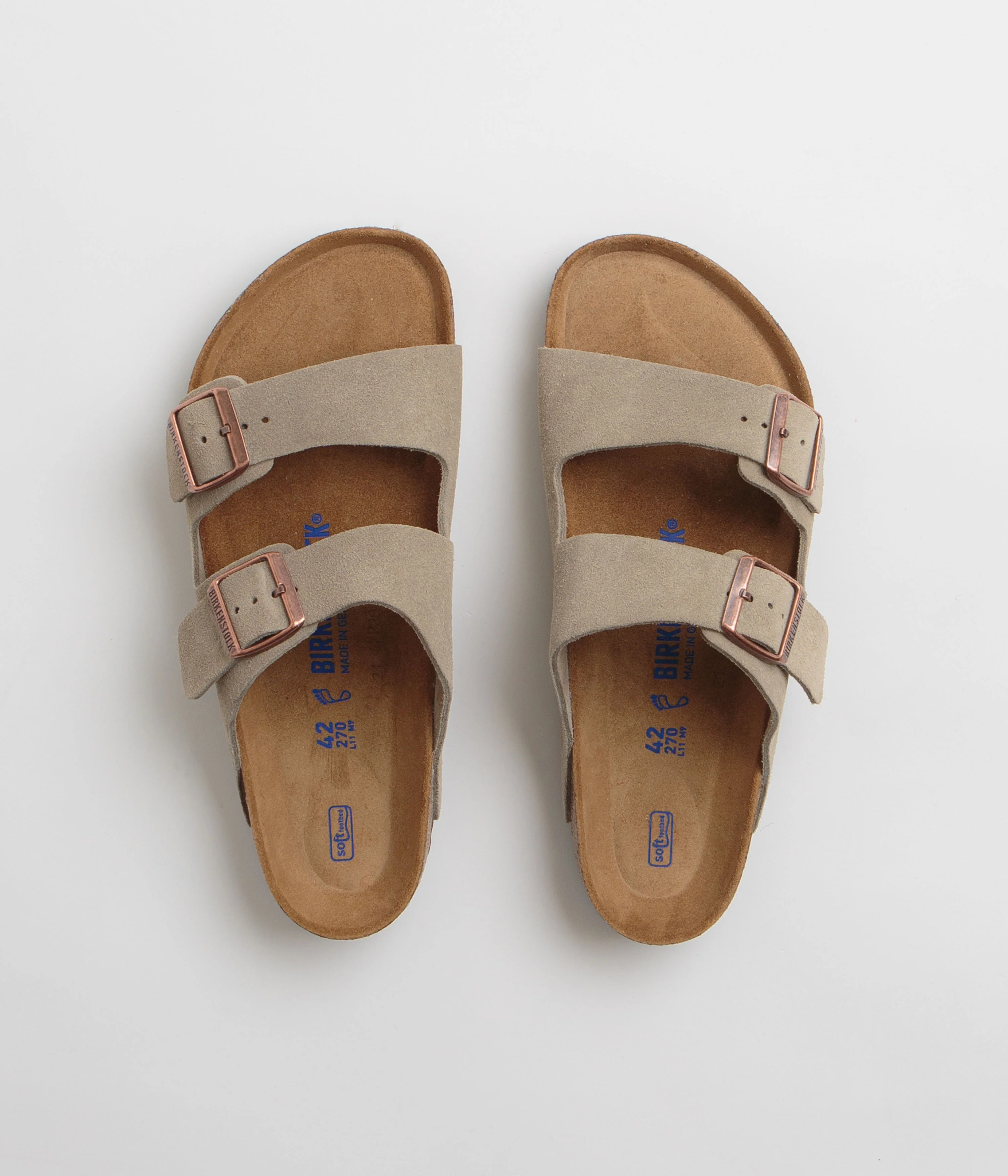 Birkenstock Arizona BS Sandals - Taupe - Image 6