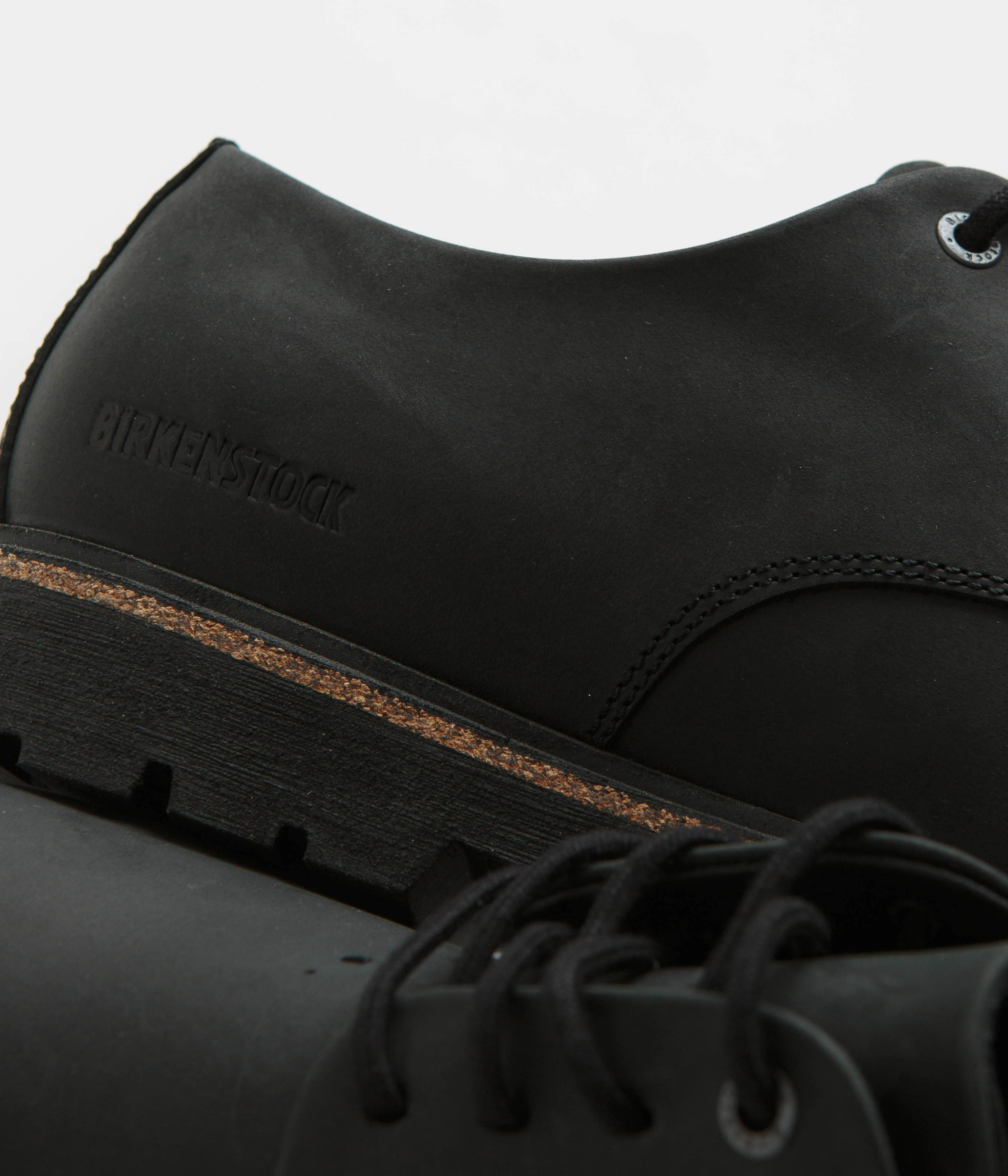Birkenstock Highwood Lace Low Shoes - Black - Image 3