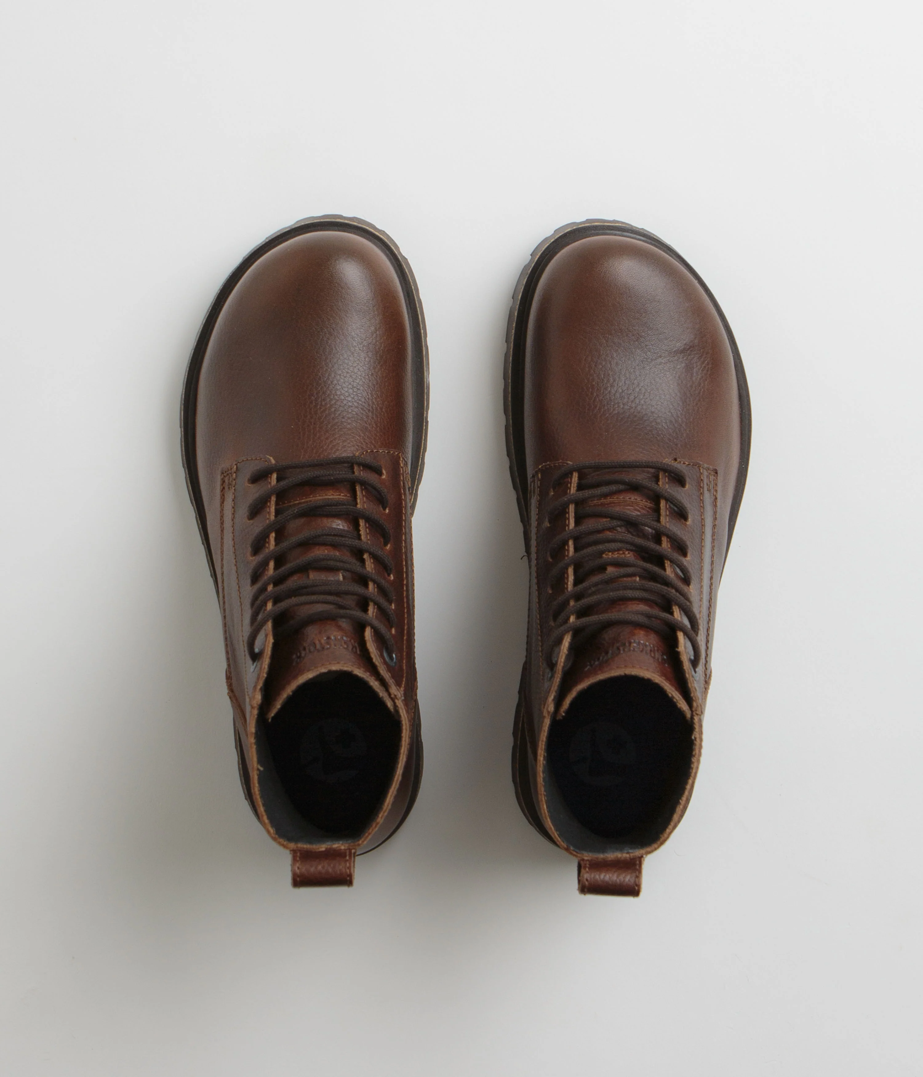 Birkenstock Highwood Lace Mid Shoes - Chocolate - Image 6