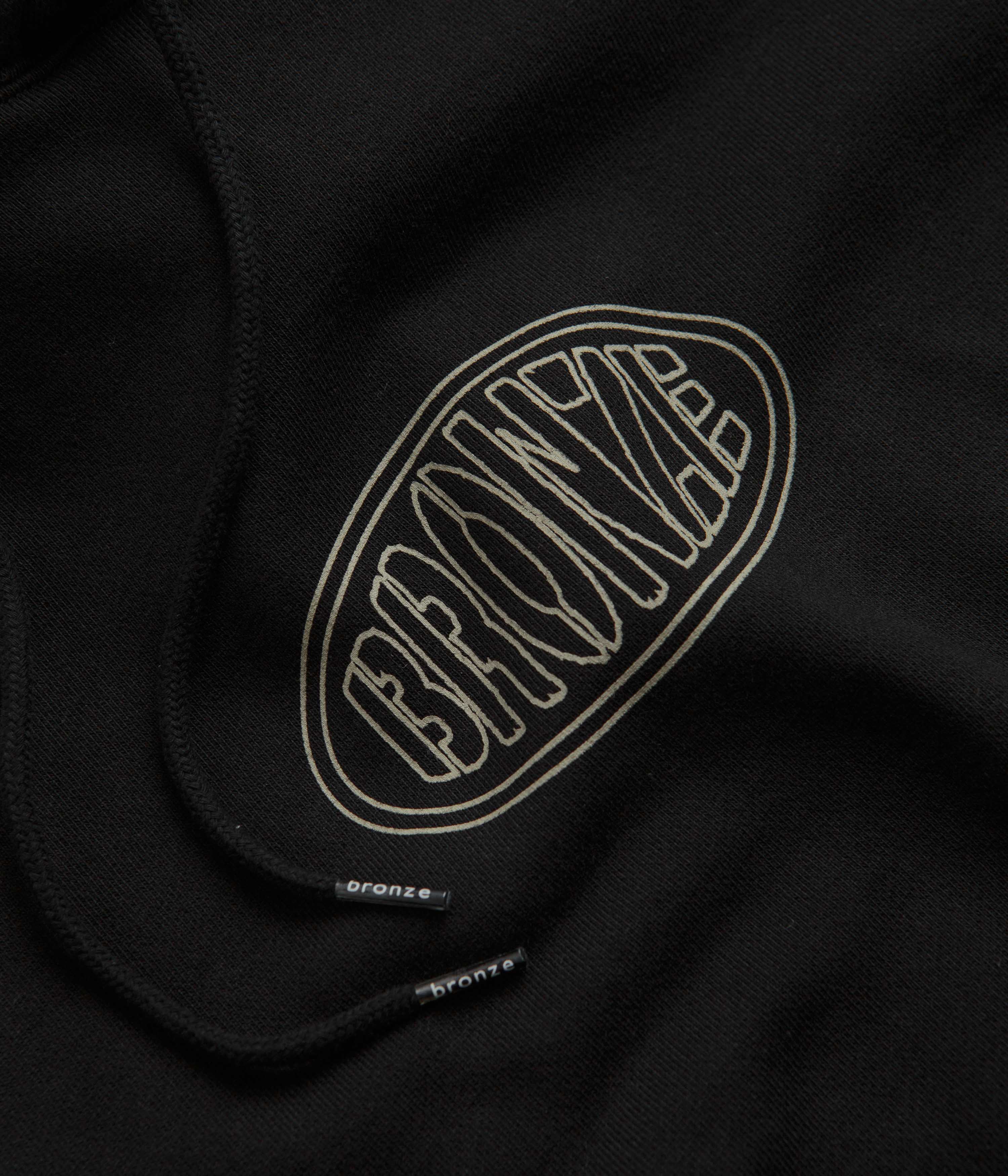 Bronze 56K Oval Hoodie - Black - Image 3