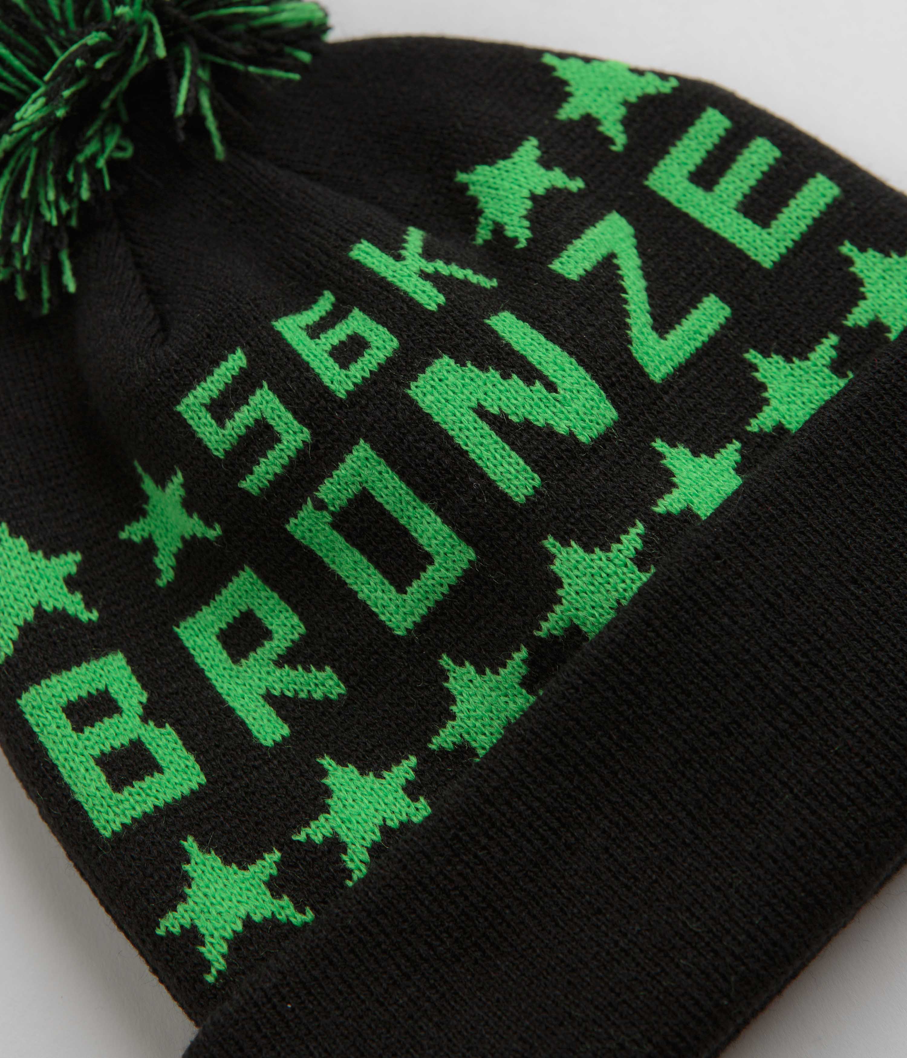 Bronze 56K Star Beanie - Black - Image 2