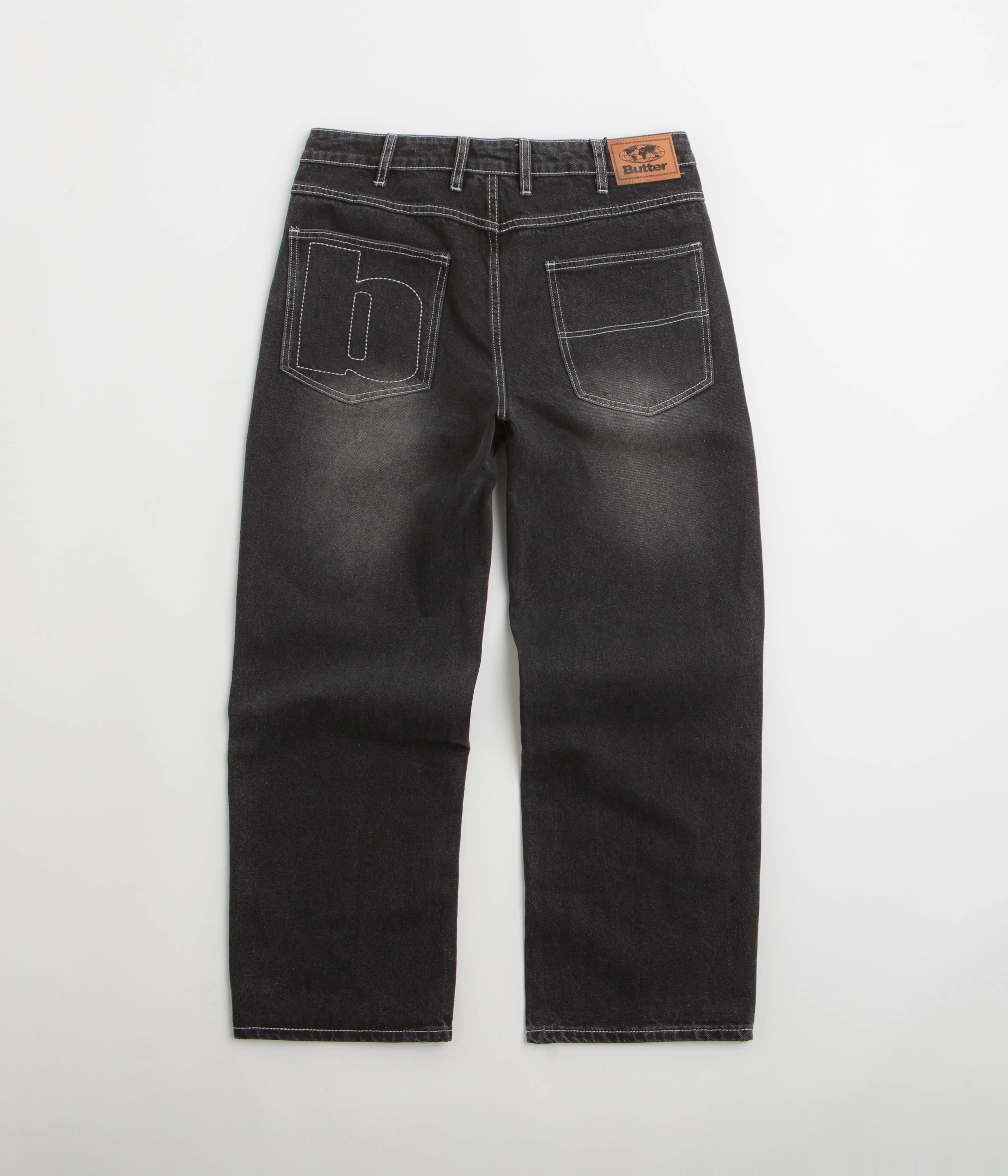 Butter Goods Ace Jeans - Distressed Black - Image 3