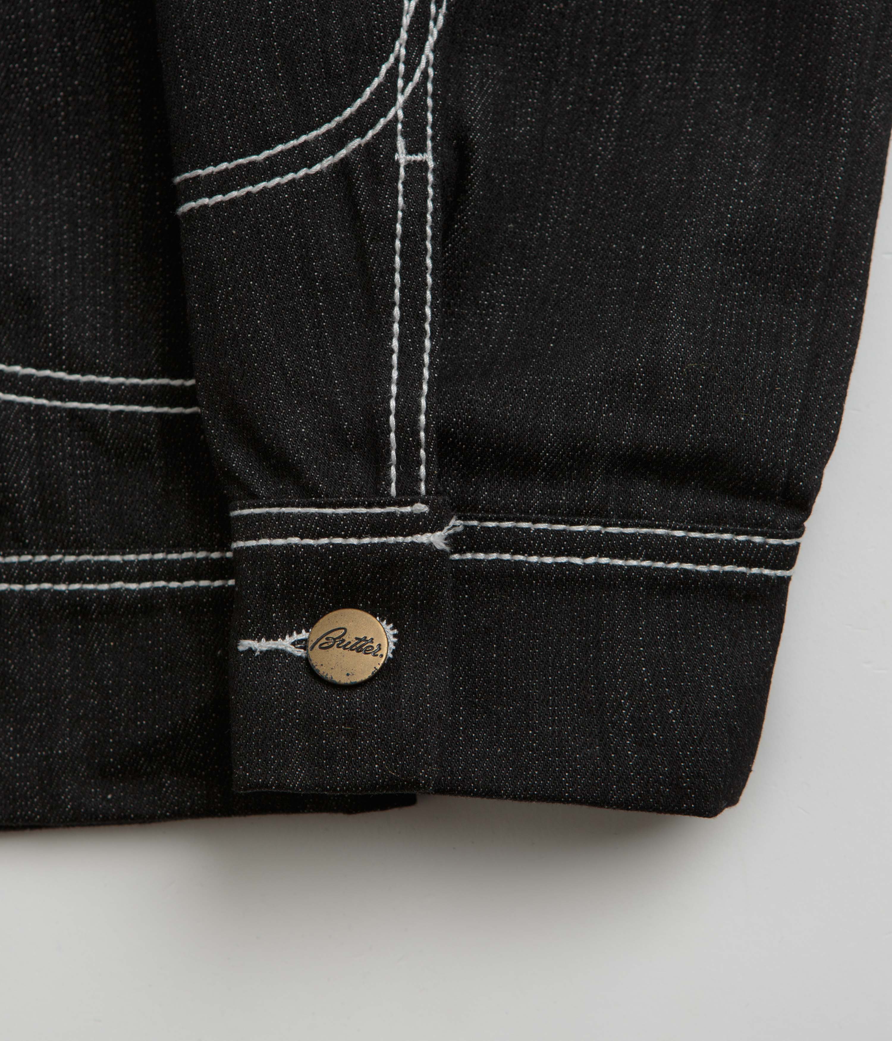 Butter Goods Adilson Denim Jacket - Black - Image 9