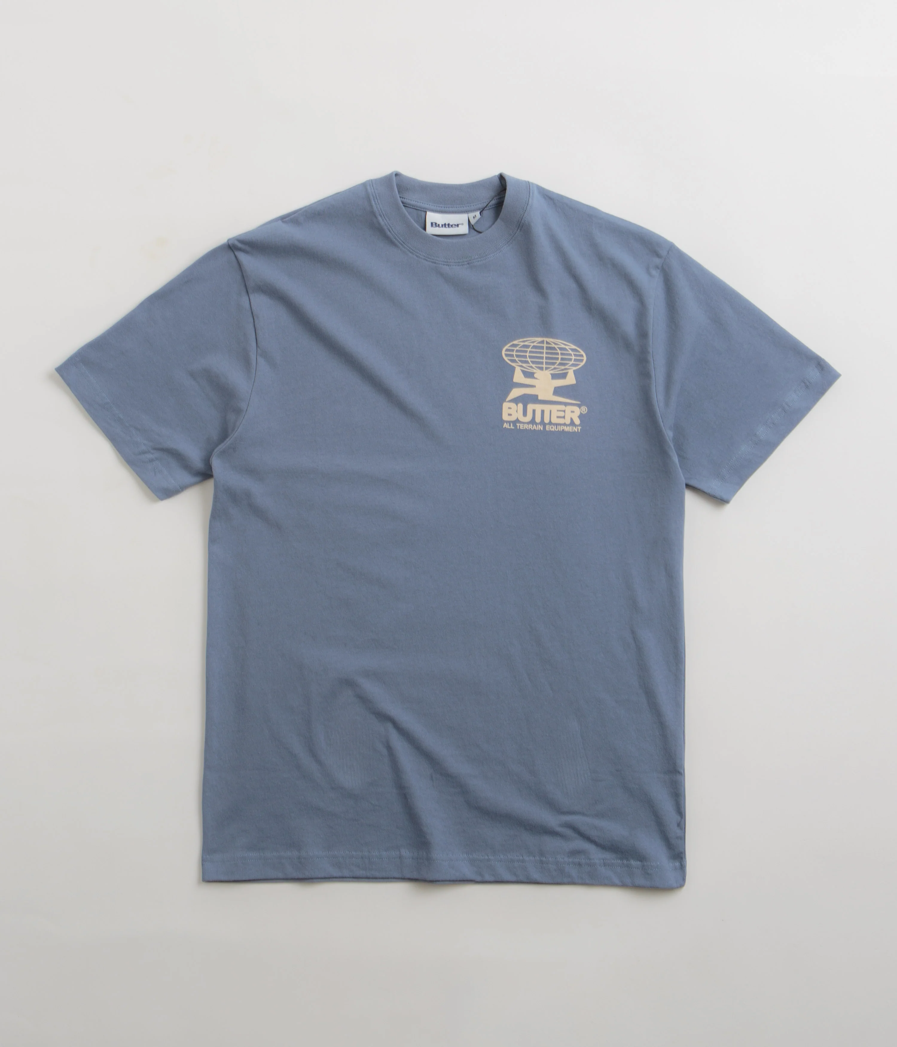 Butter Goods All Terrain T-Shirt - Slate Blue - Image 2