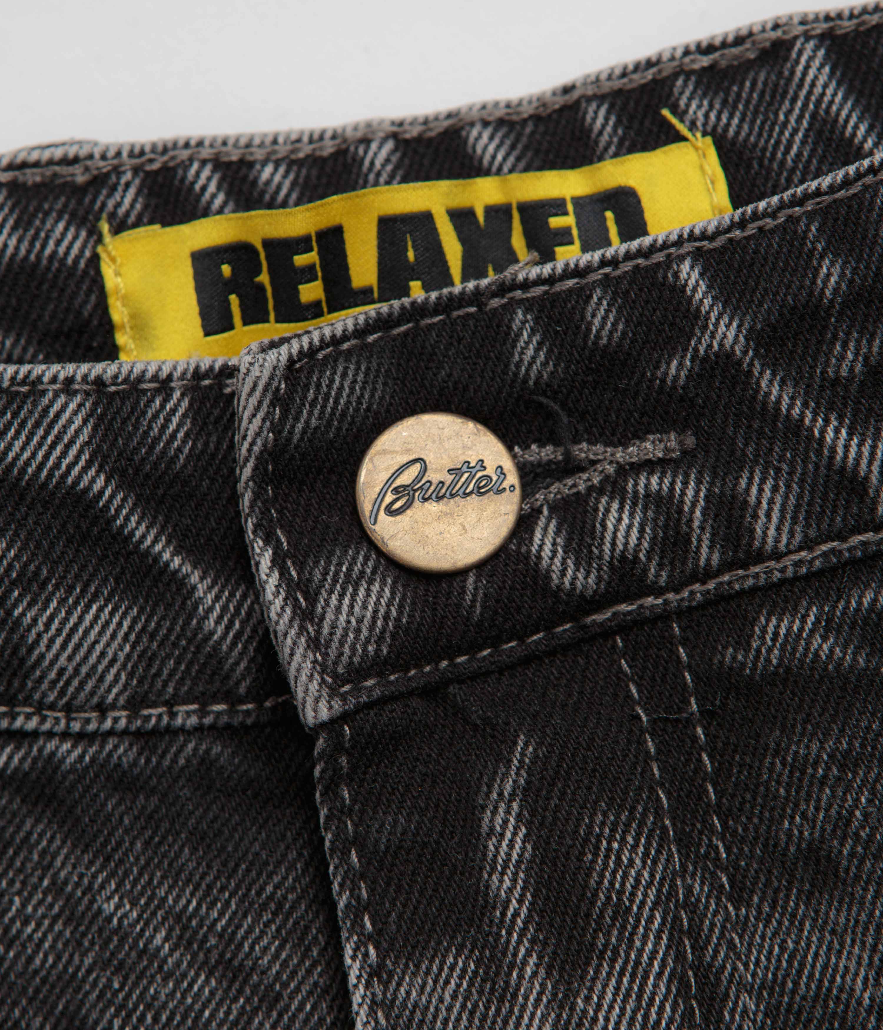 Butter Goods Alpine Jeans - Distressed Black - Image 4