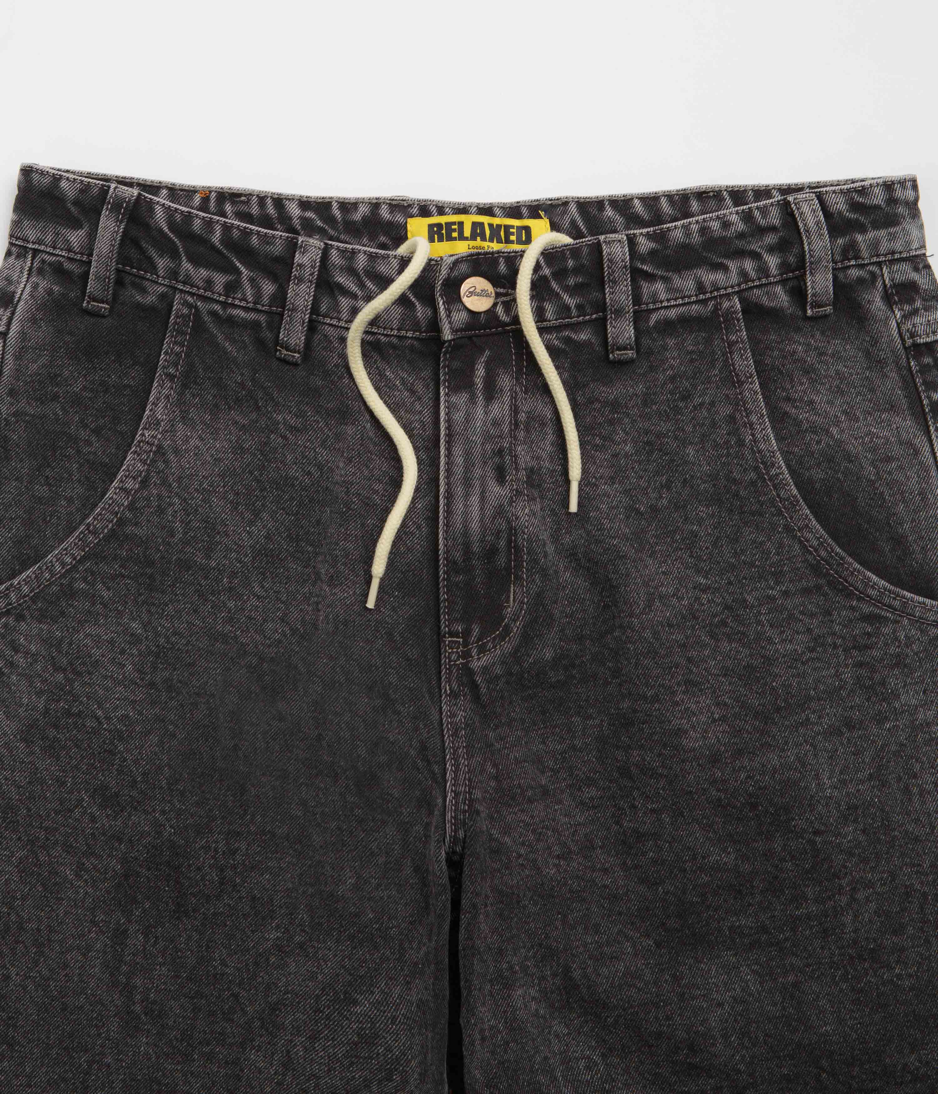 Butter Goods Alpine Jeans - Distressed Black - Image 5