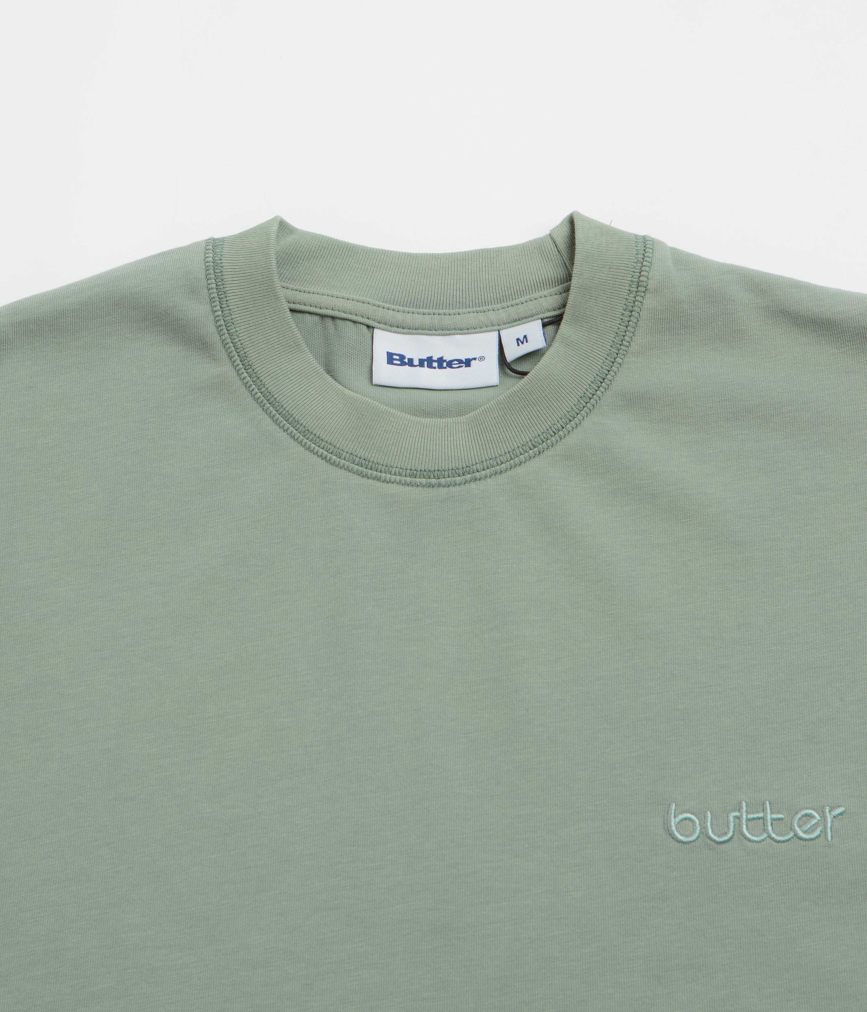 Butter Goods Alpine T-Shirt - Dull Mint - Image 2