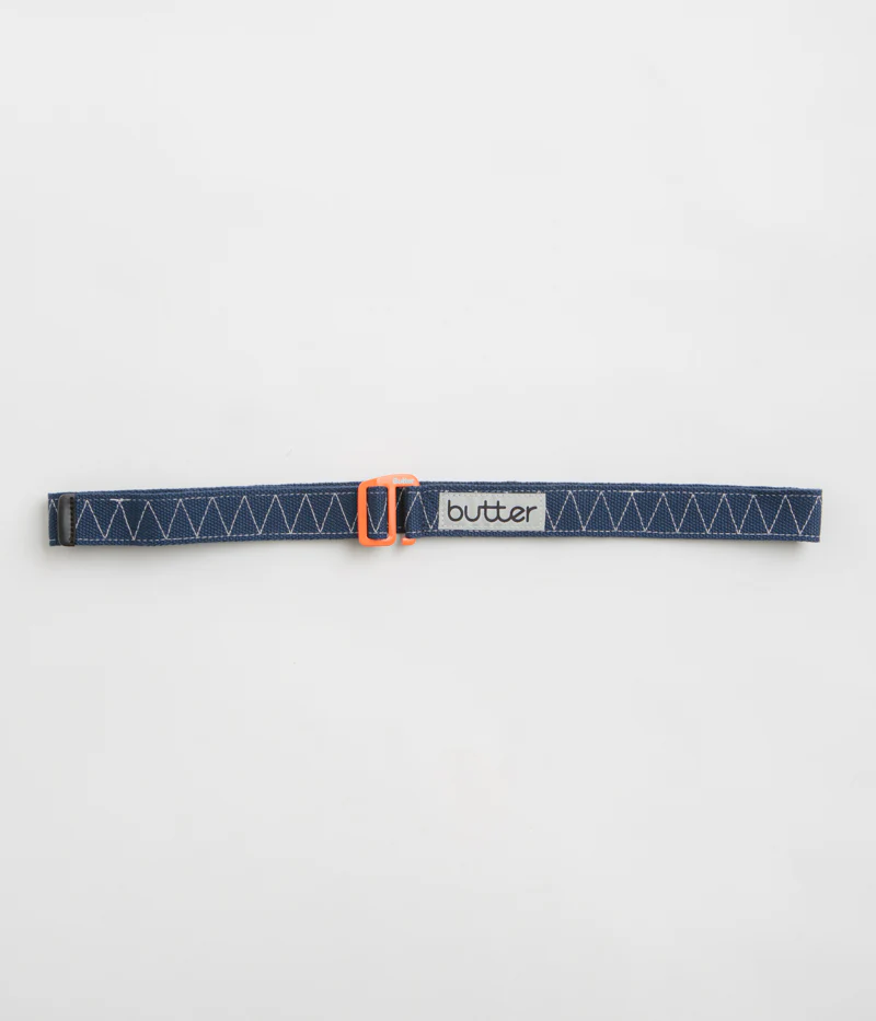 Butter Goods Alpine Tech Woven Belt - Midnight