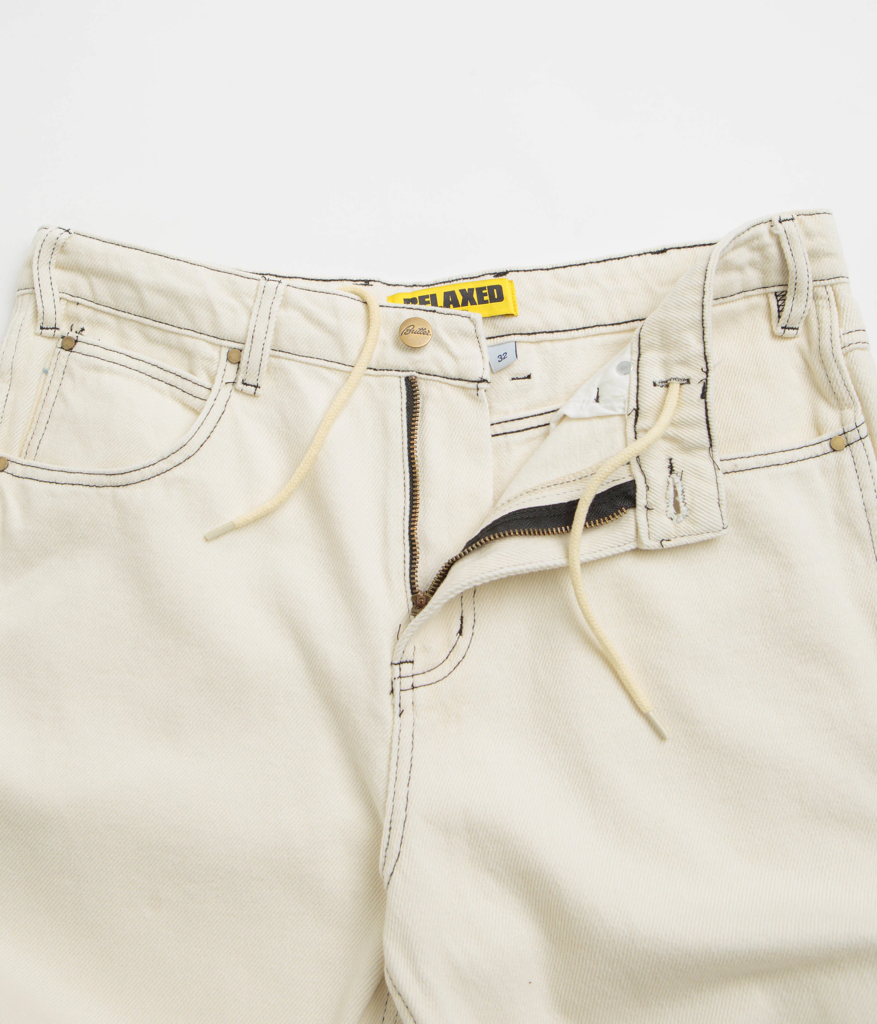 Butter Goods Art Jeans - Bone - Image 6