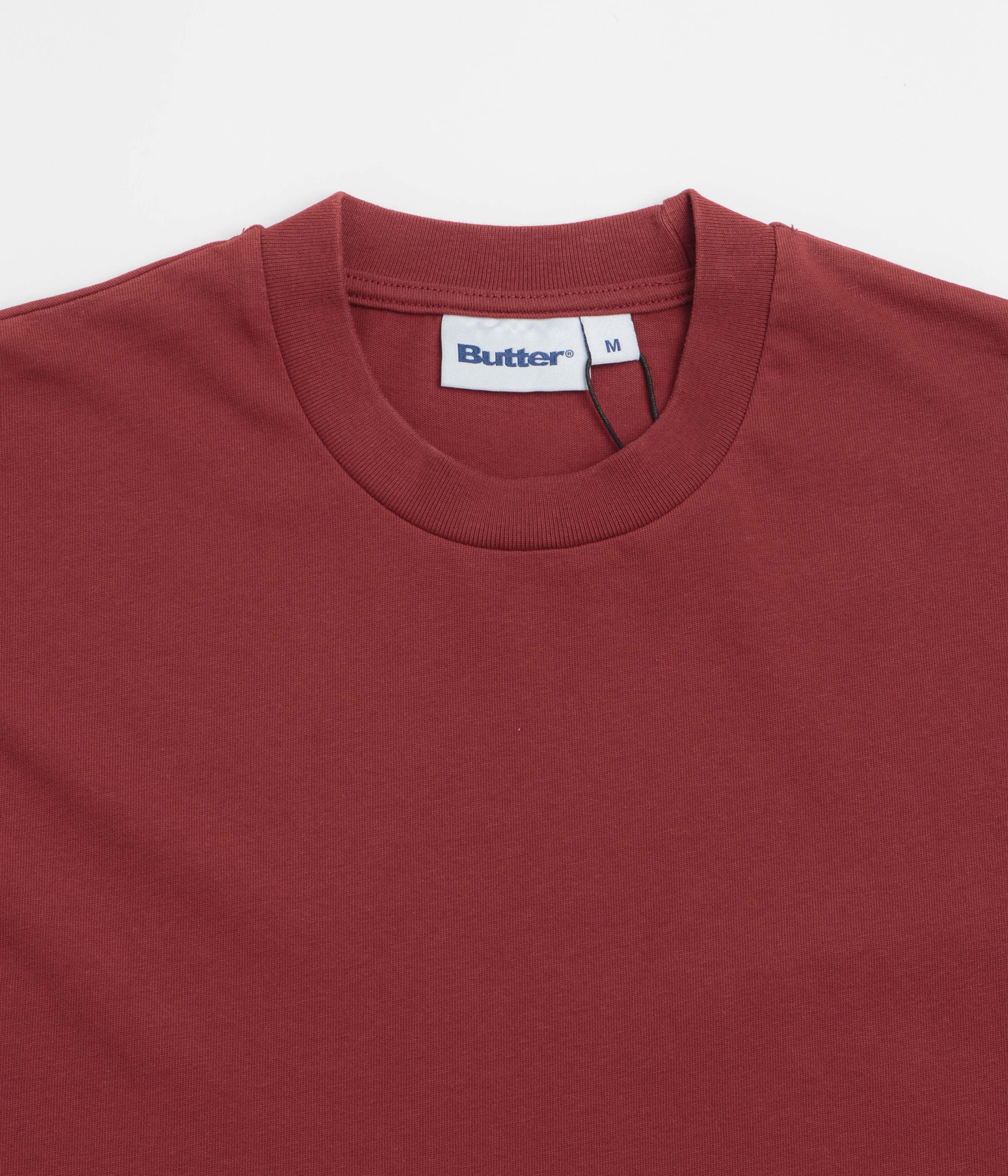 Butter Goods Basic T-Shirt - Washed Russet - Image 2