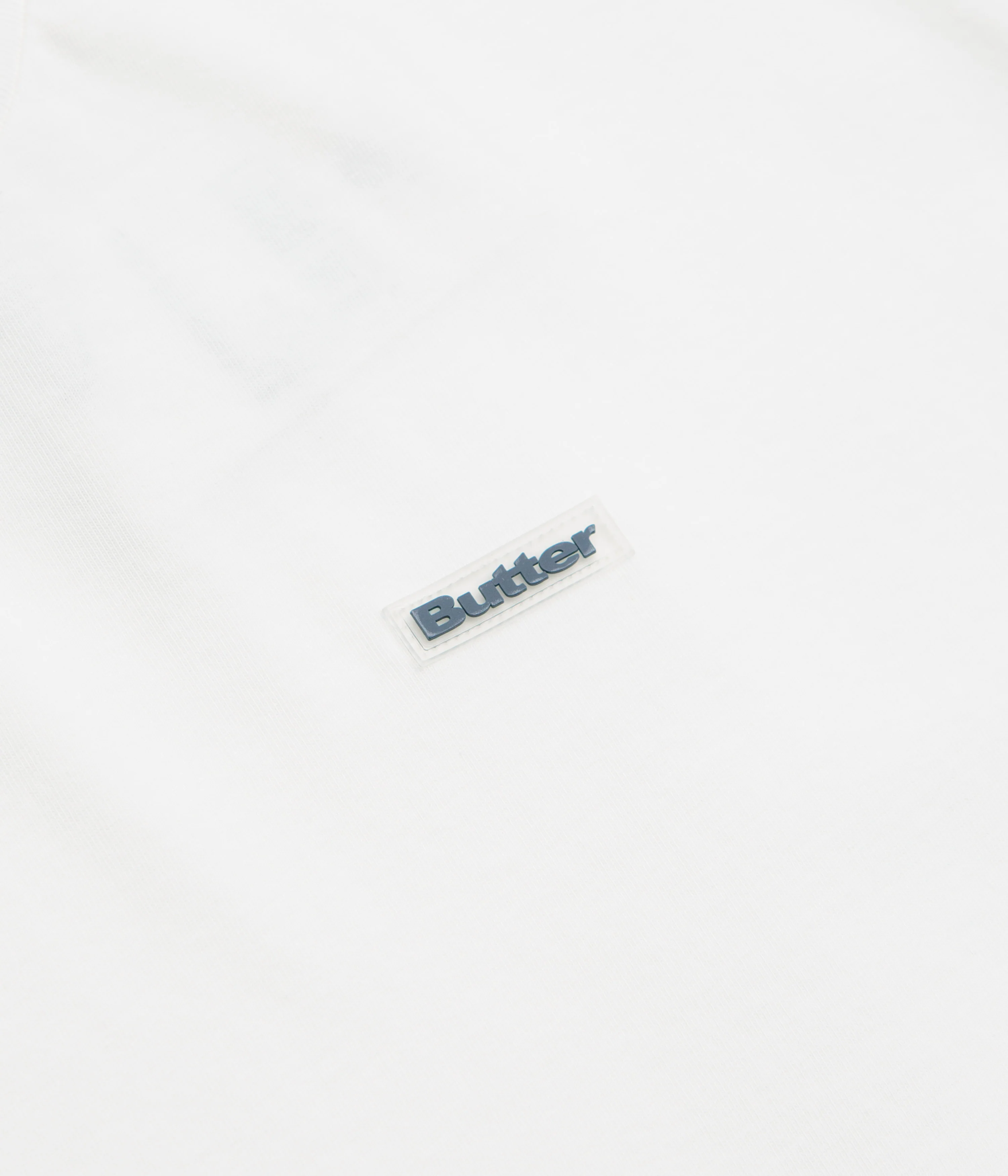 Butter Goods Basic T-Shirt - White / Black / White - Image 3