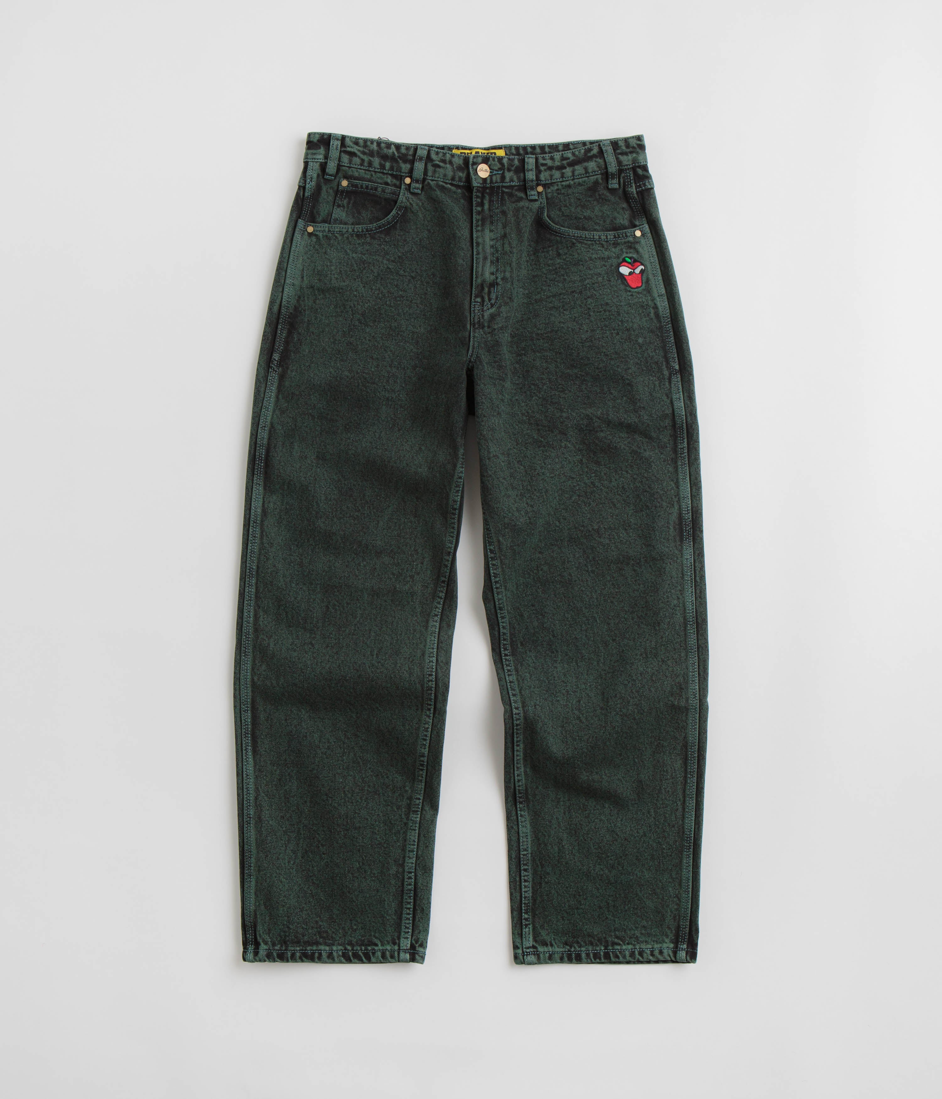 Butter Goods Big Apple Jeans - Acid Fern