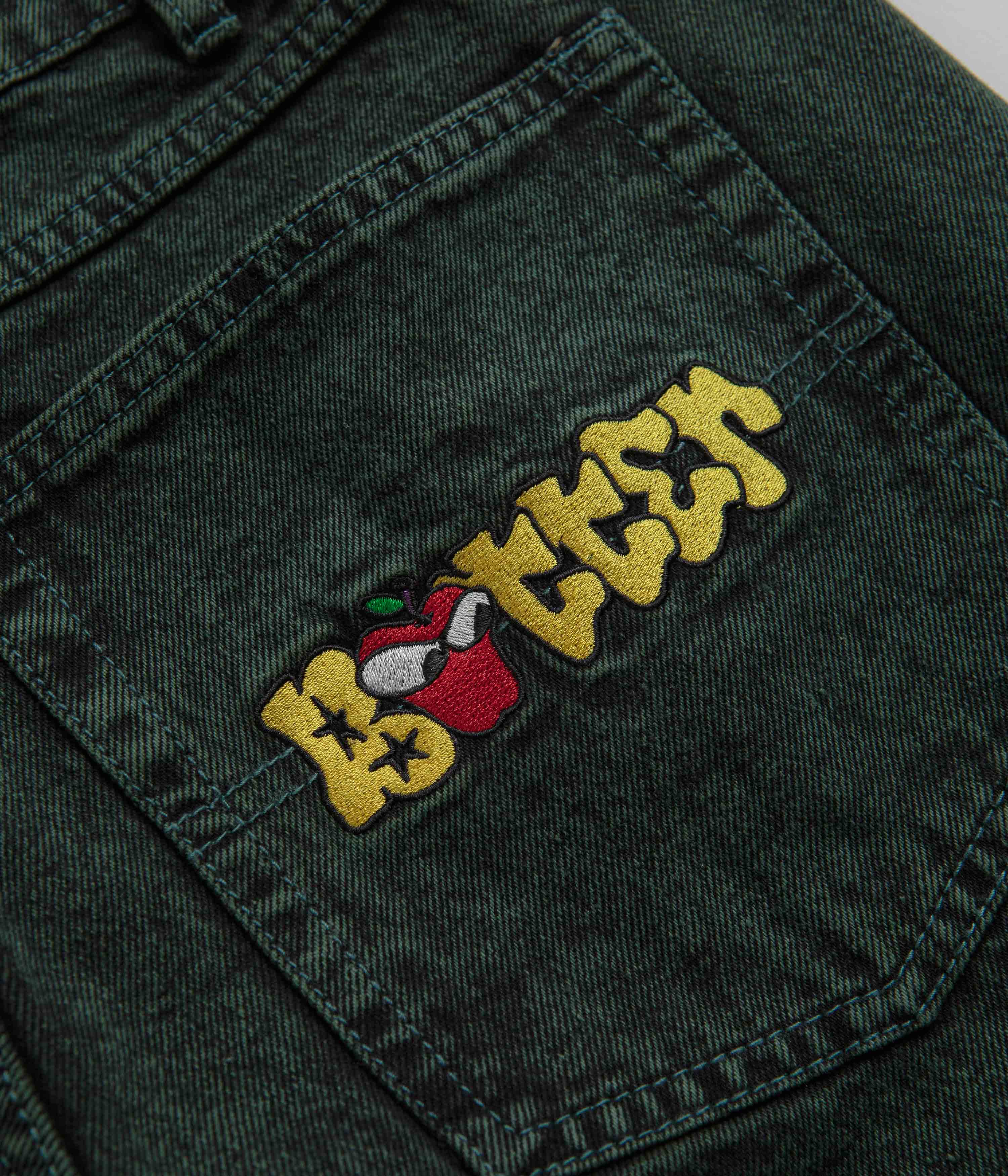Butter Goods Big Apple Jeans - Acid Fern - Image 8
