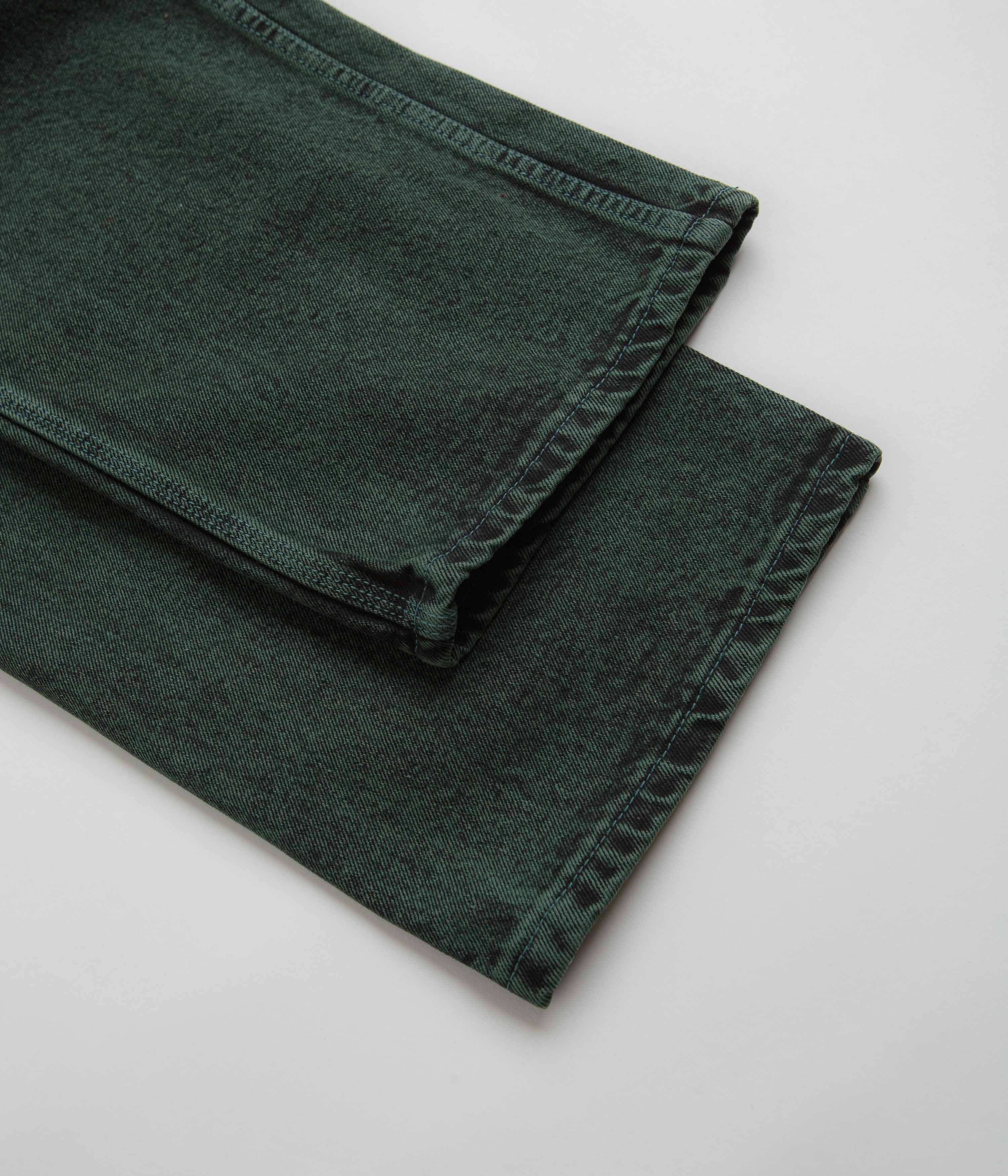 Butter Goods Big Apple Jeans - Acid Fern - Image 9