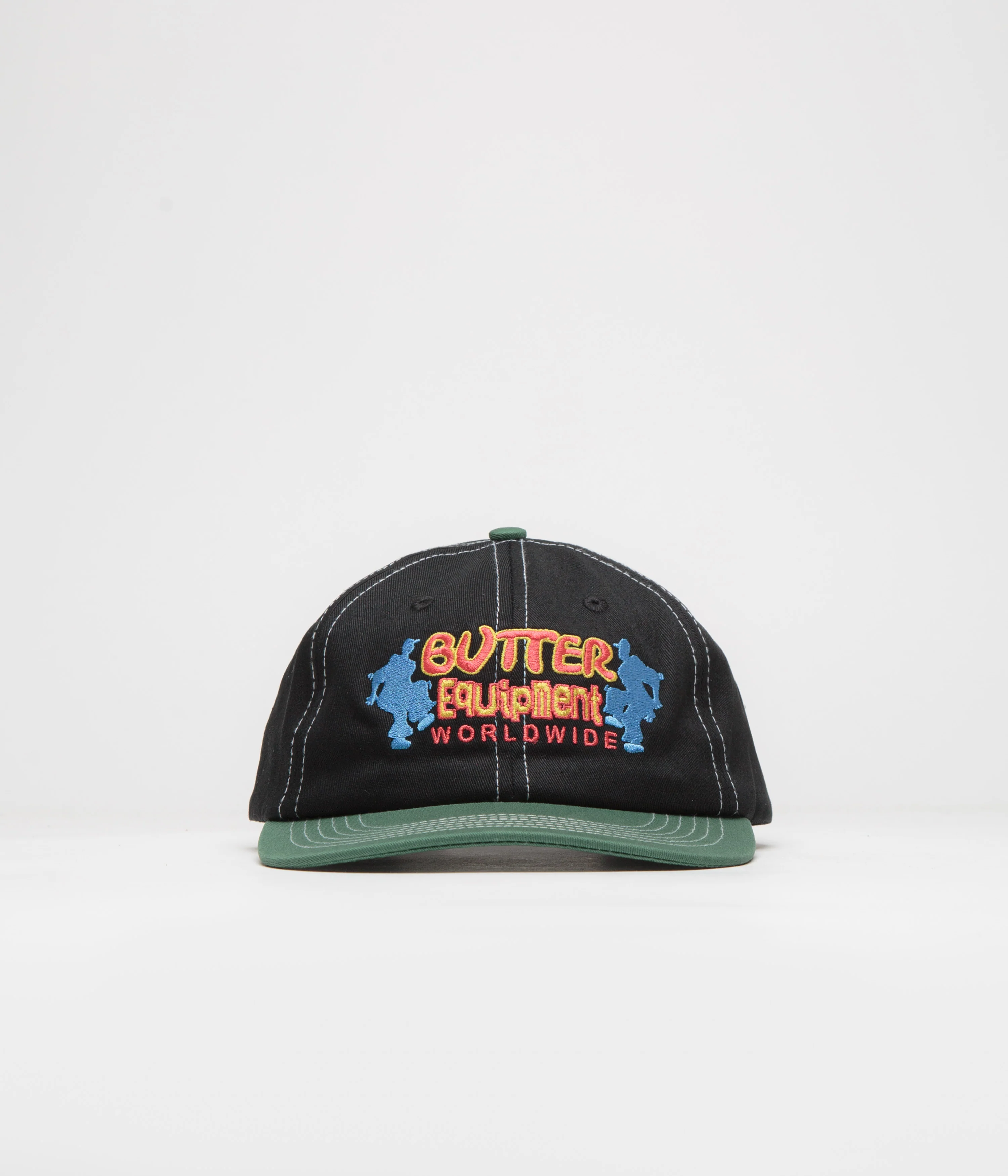 Butter Goods Breaker Cap - Black / Forest - Image 2