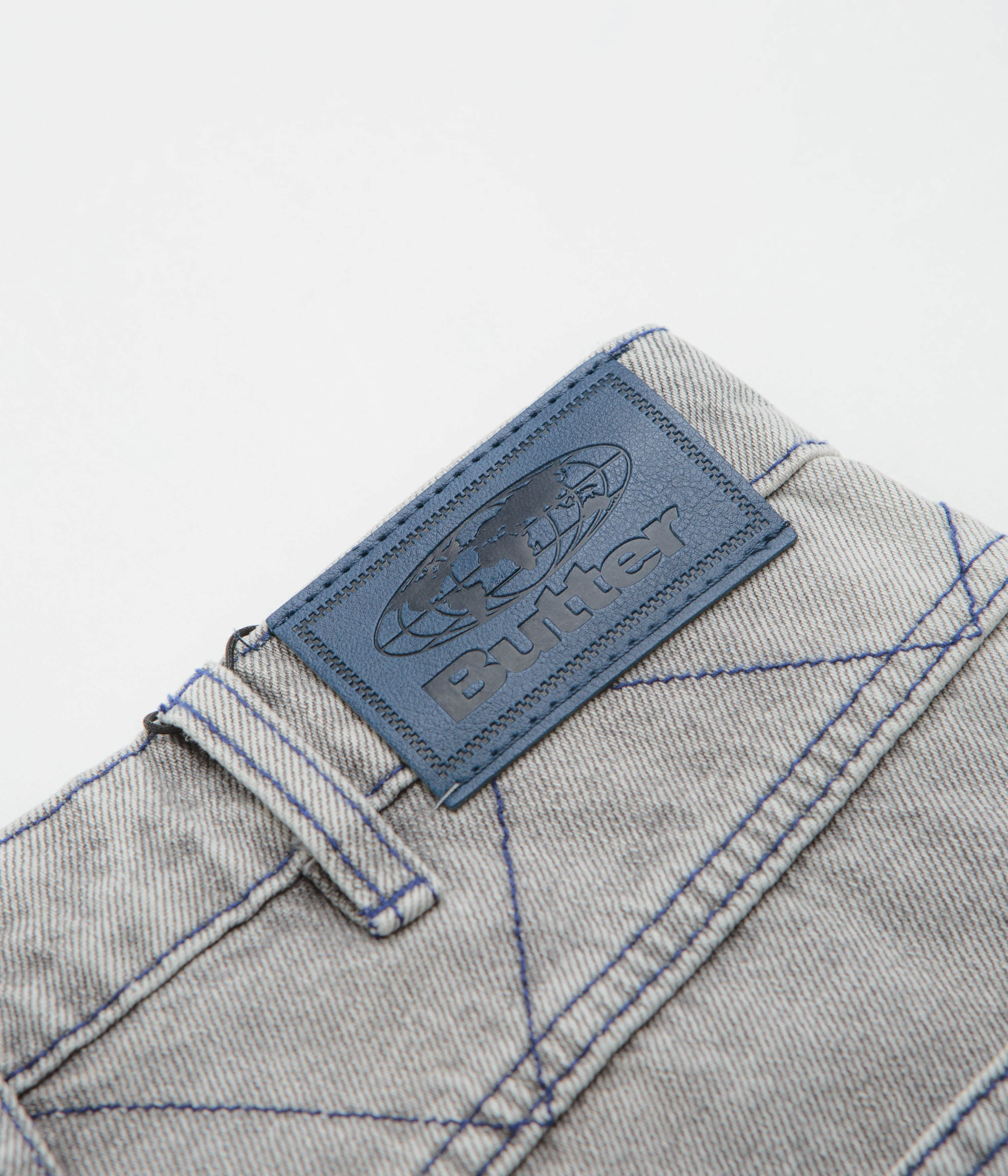Butter Goods Bronco Jeans - Washed Grey - Image 9