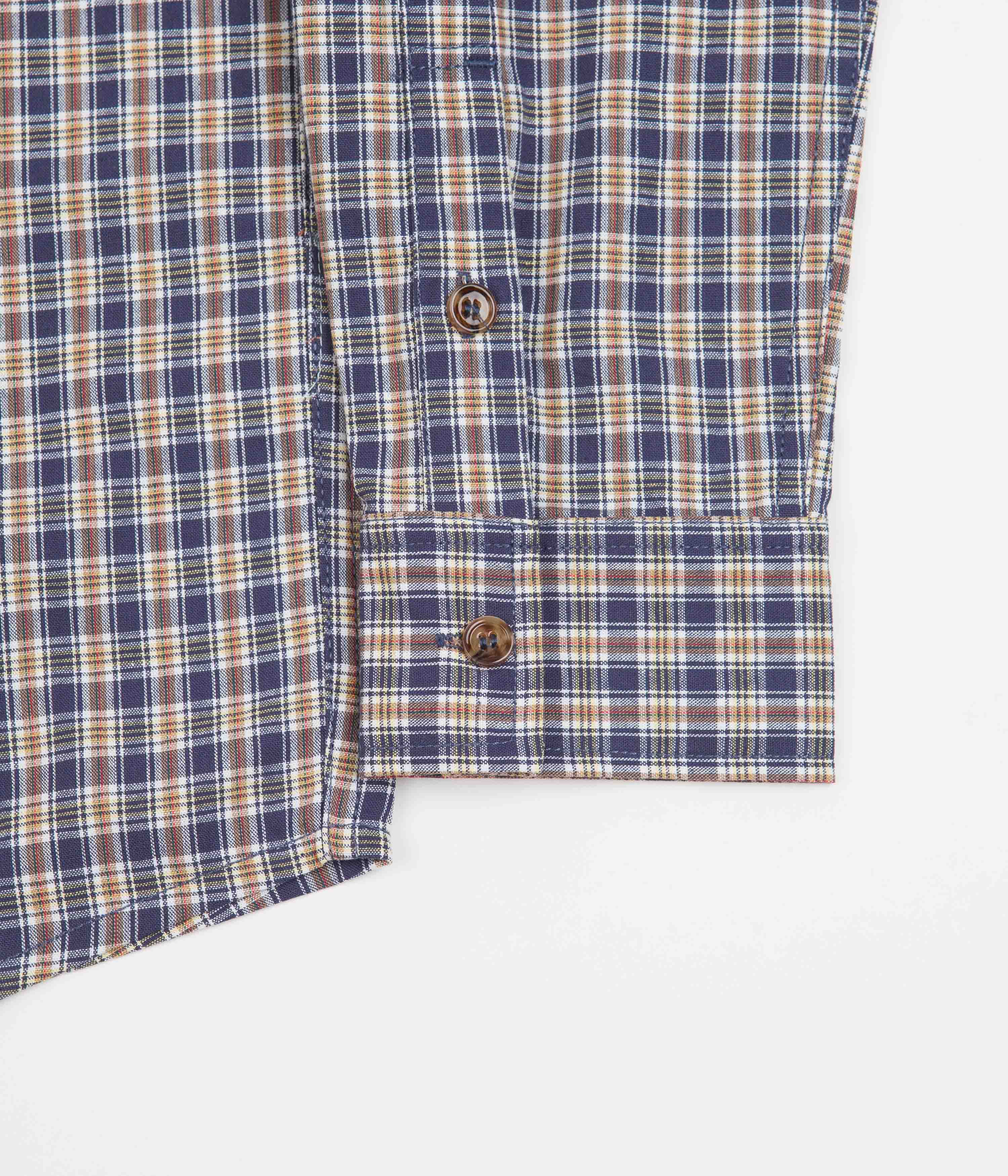 Butter Goods Bug Out Plaid Shirt - Navy - Image 2