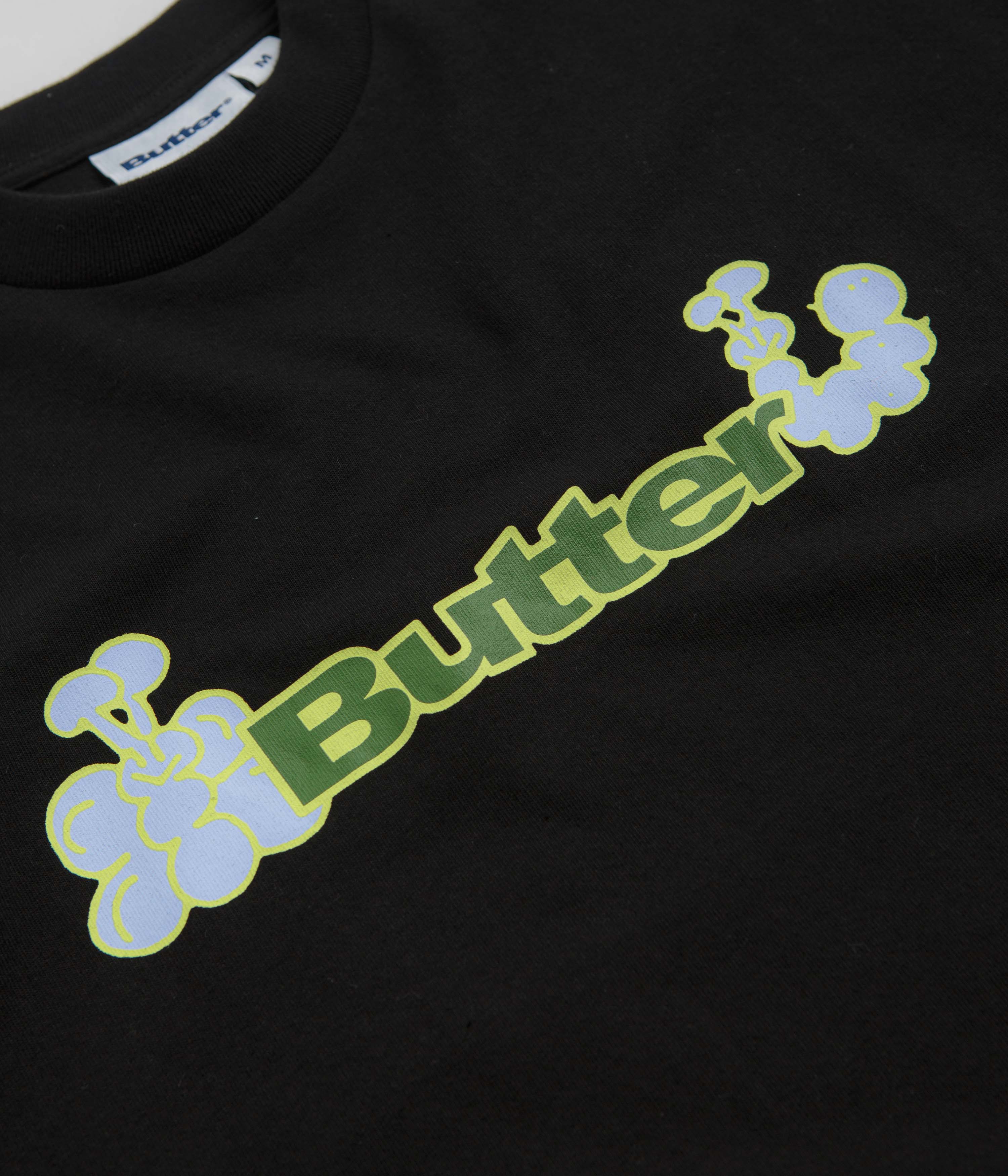 Butter Goods Bugs Logo T-Shirt - Black - Image 2