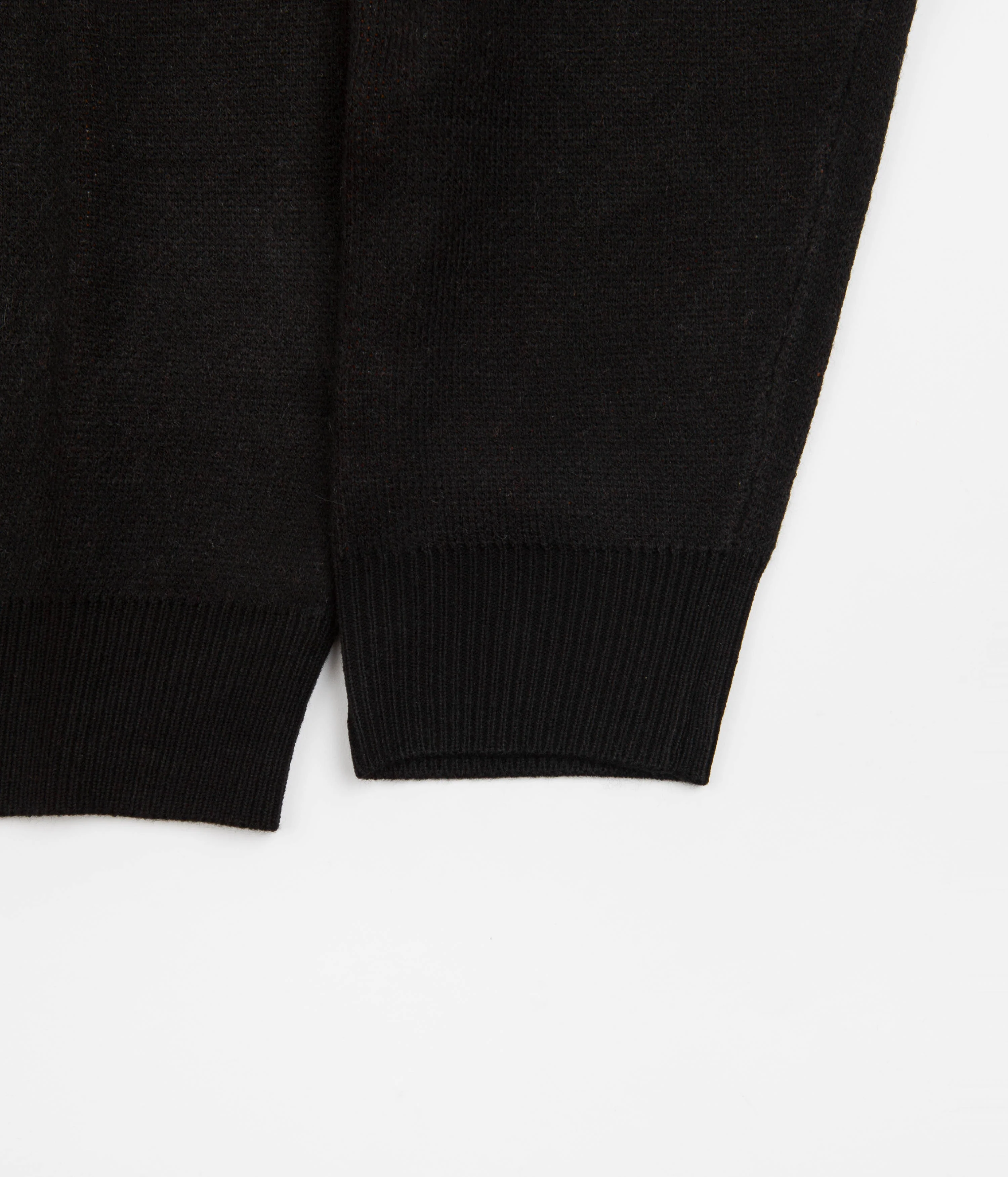 Butter Goods Butterfly Knit Crewneck Sweatshirt - Black - Image 2