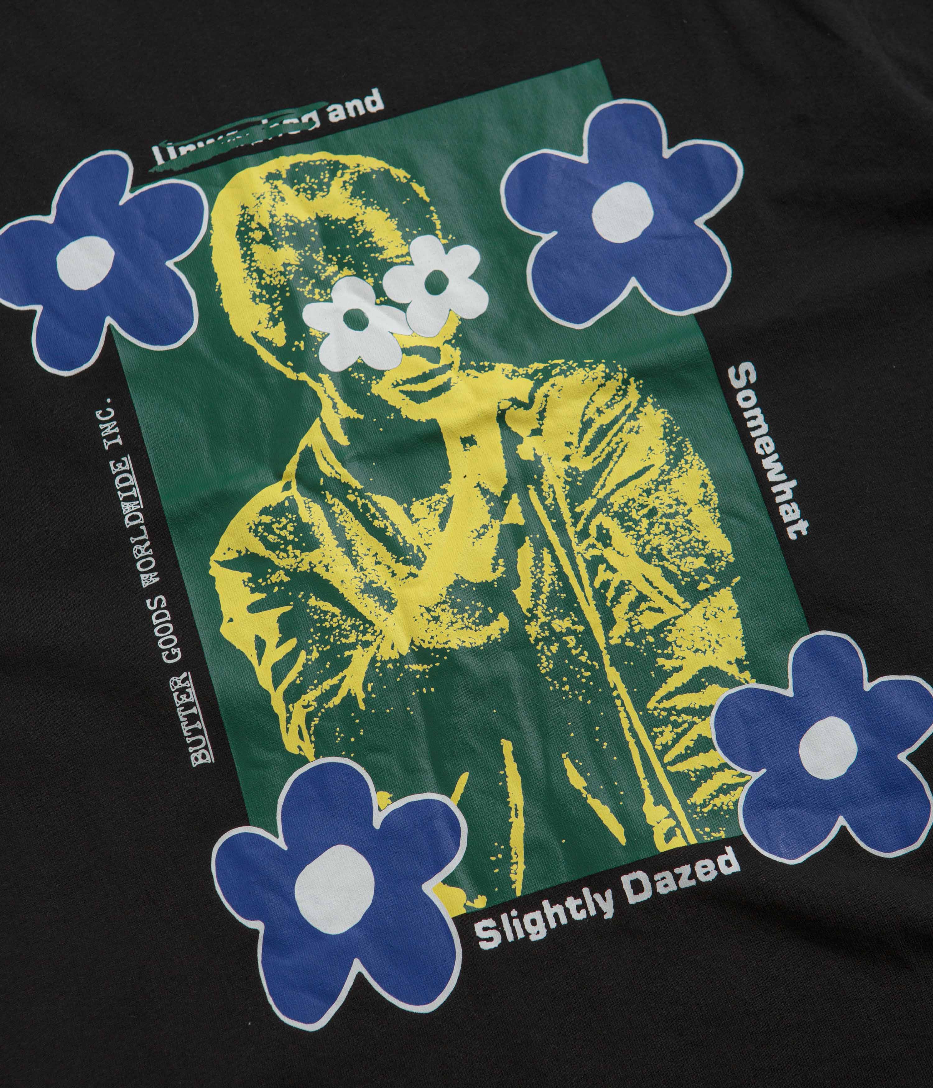 Butter Goods Dazed T-Shirt - Black - Image 3