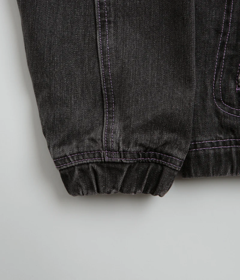 Butter Goods Device Denim Jacket - Washed Grey - Image 4