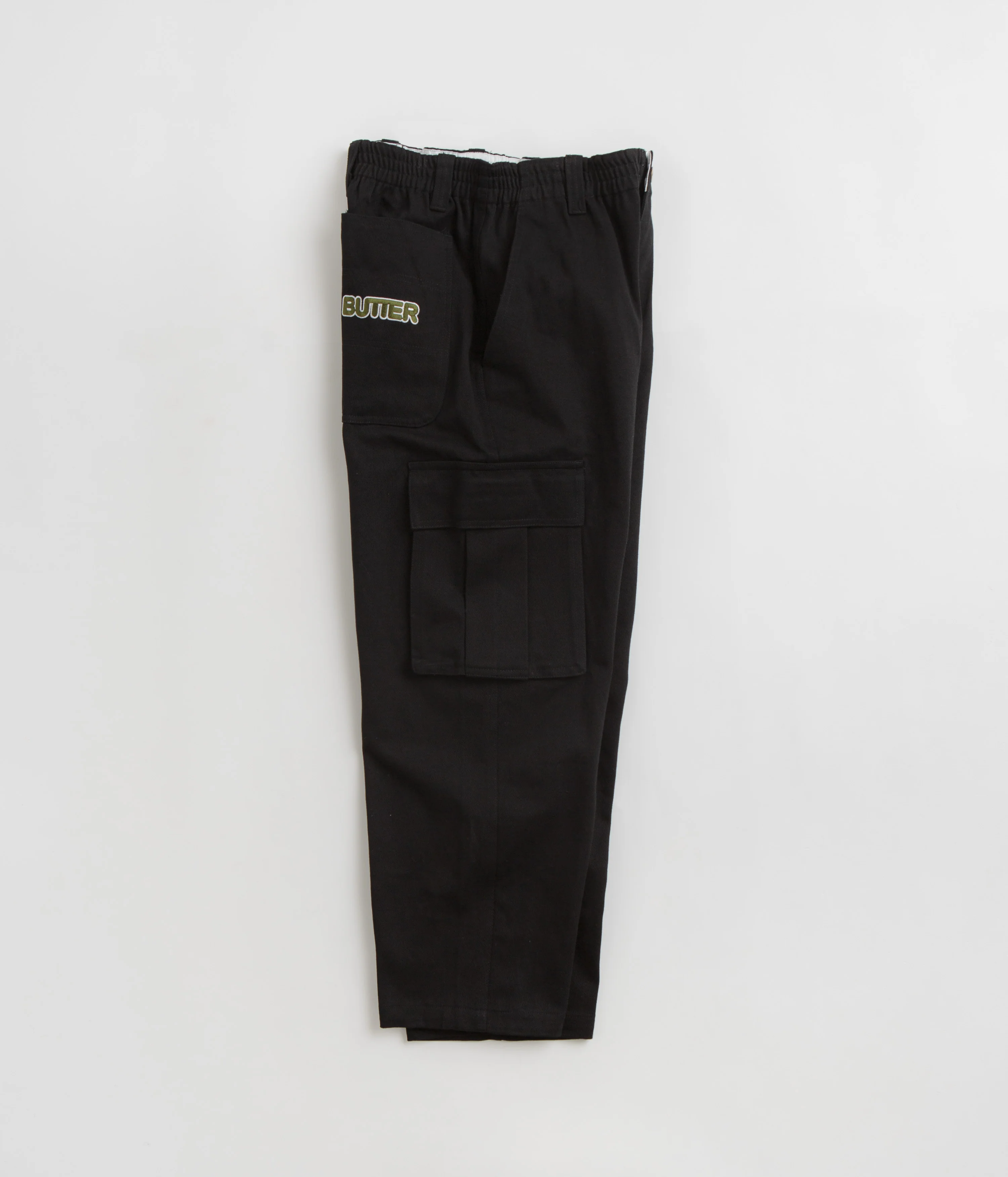 Butter Goods Dougie Cargo Pants - Black - Image 2