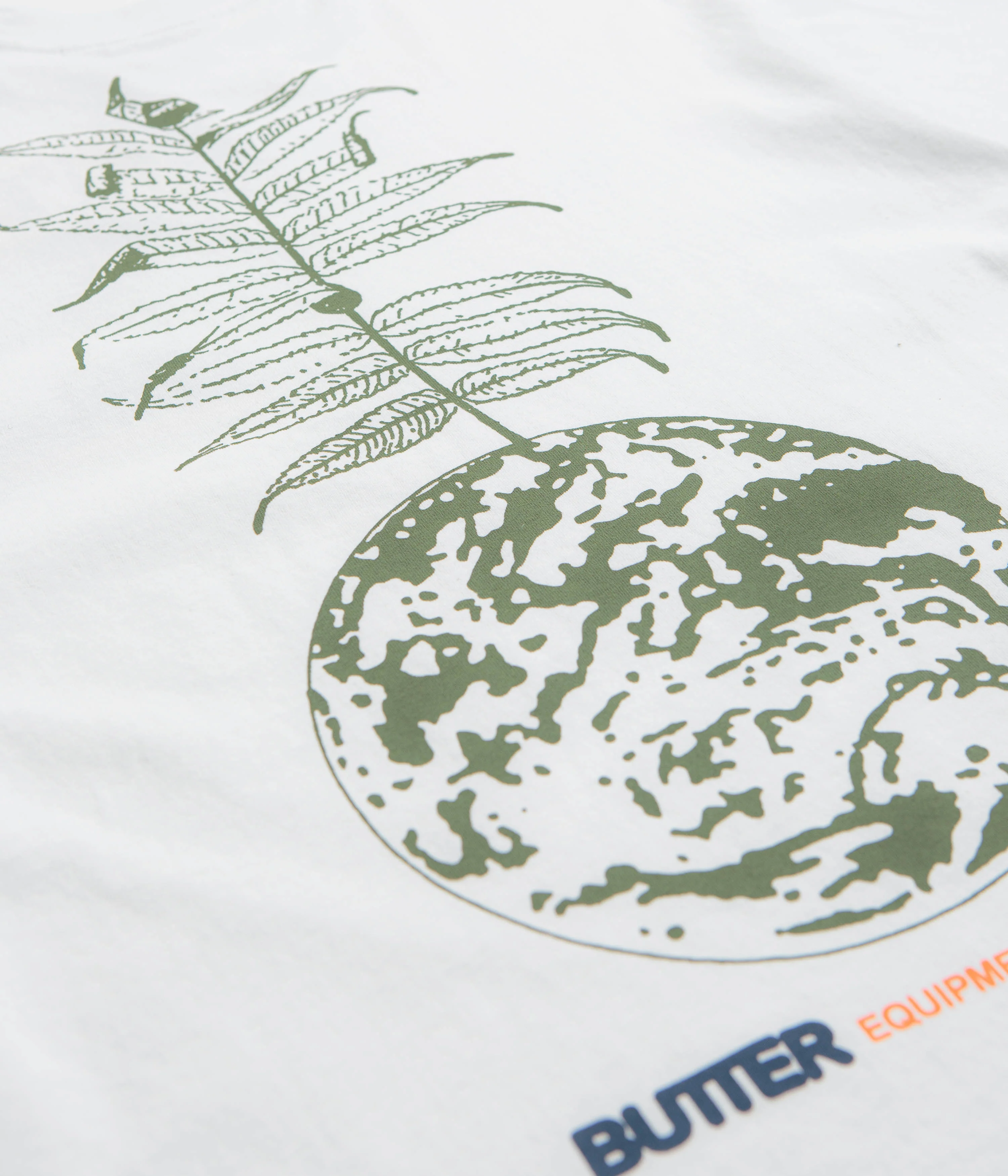 Butter Goods Earth T-Shirt - White - Image 5