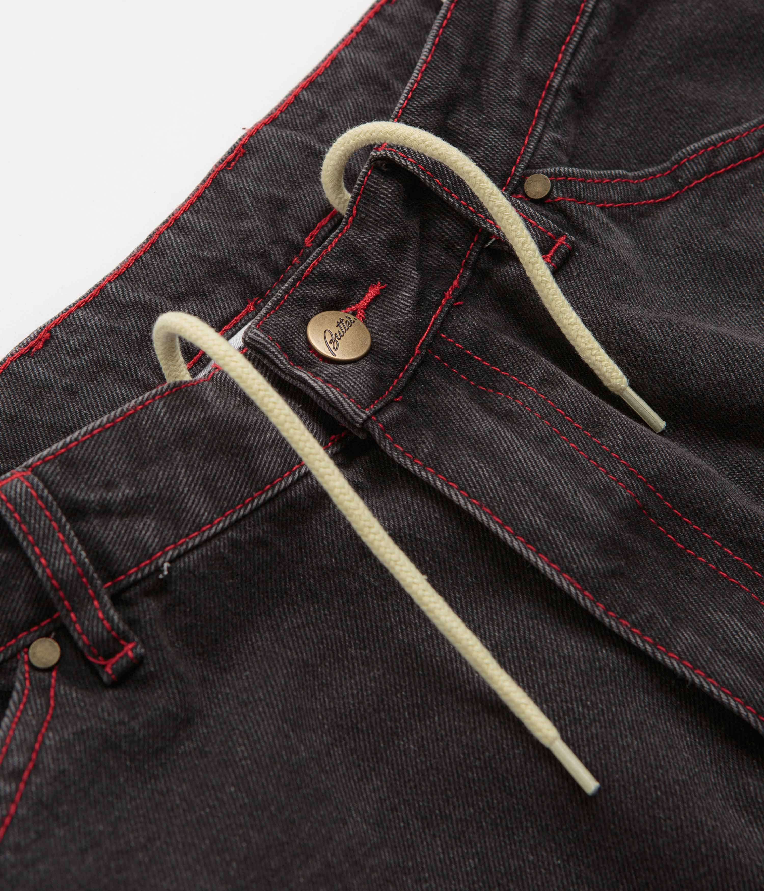 Butter Goods Encounter Jeans - Tinted Washed Black - Image 9