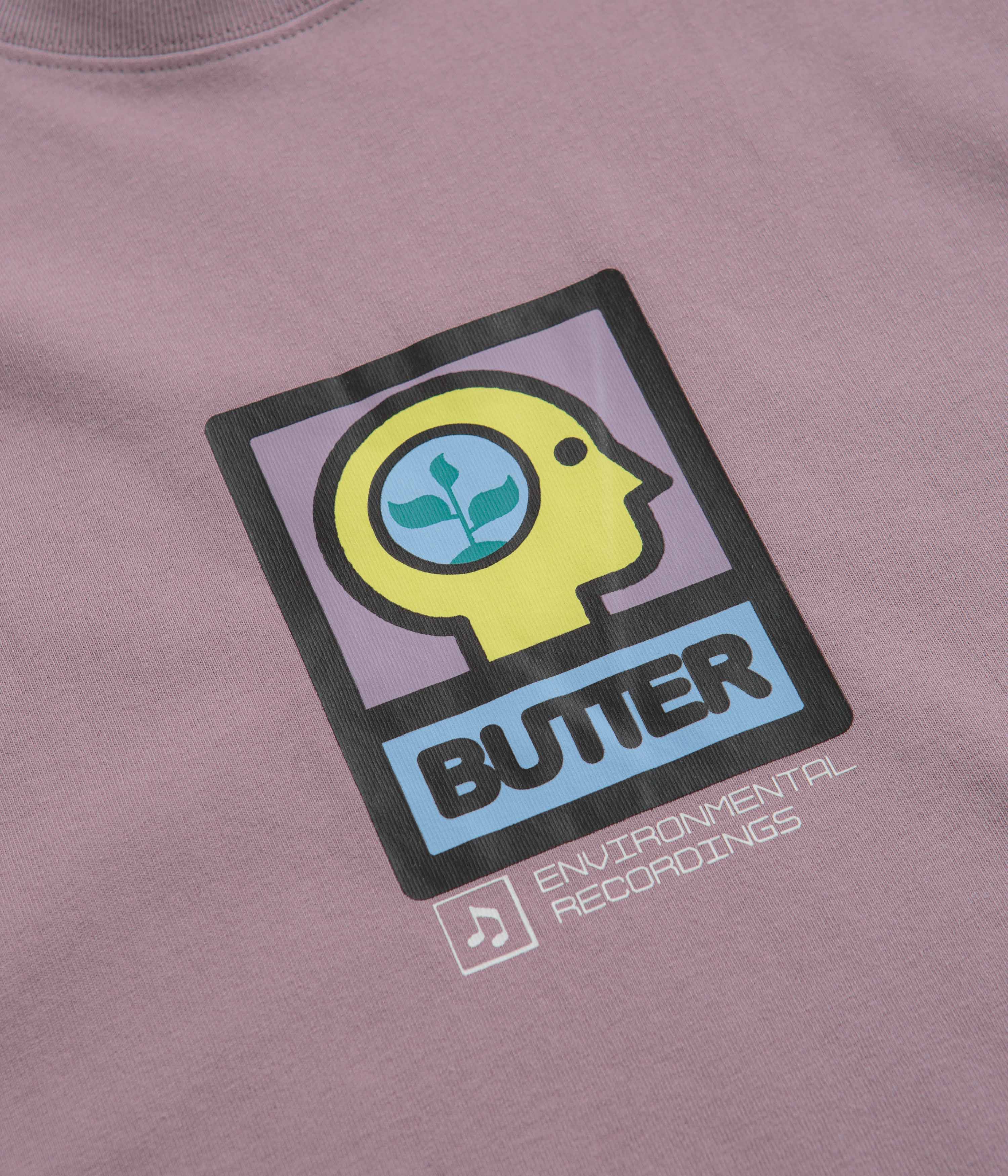 Butter Goods Environmental T-Shirt - Washed Berry - Image 3