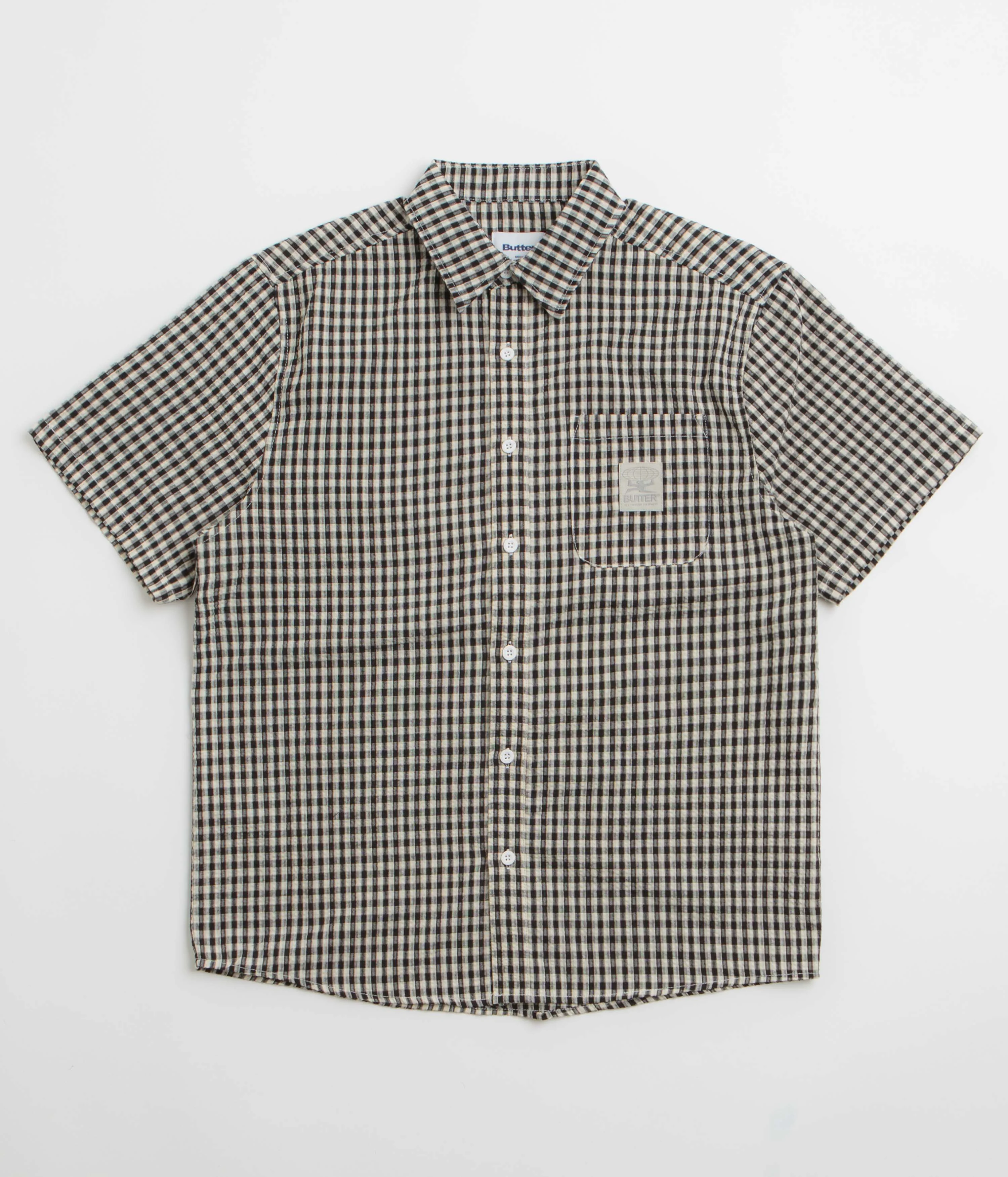 Butter Goods Equipment Short Sleeve Shirt - Black