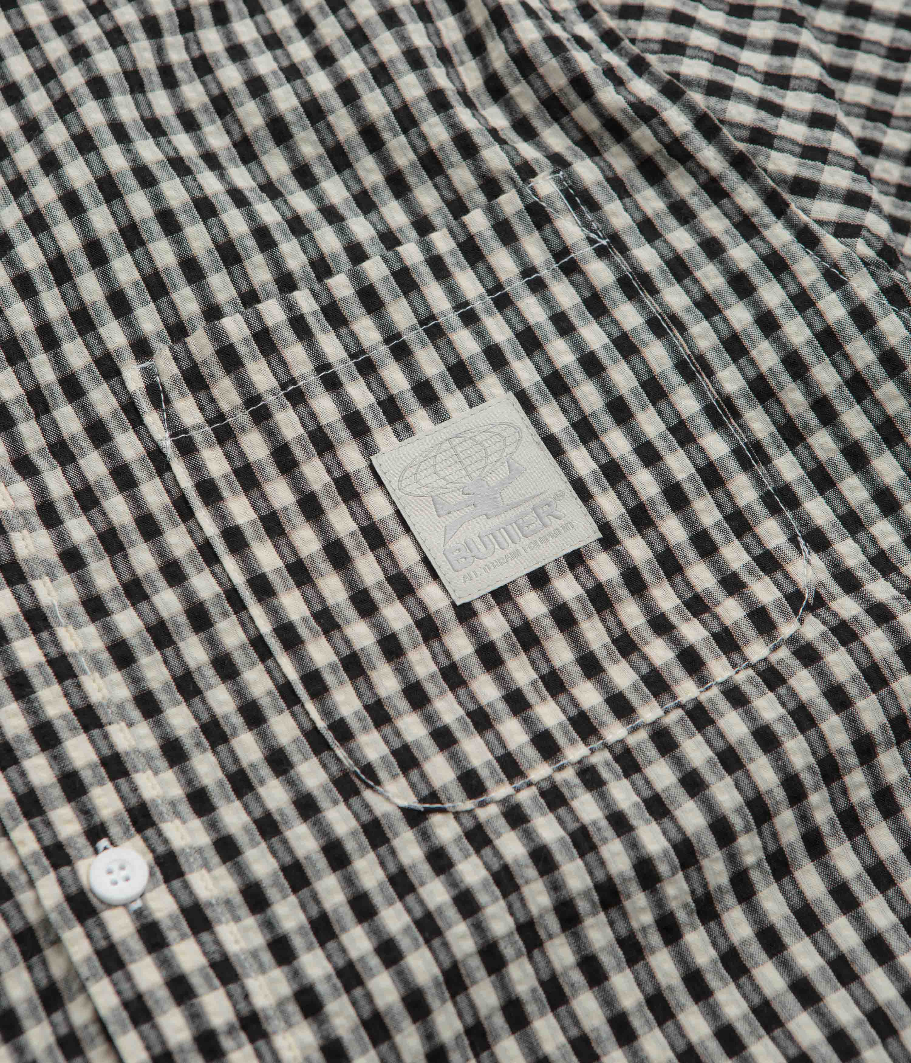 Butter Goods Equipment Short Sleeve Shirt - Black - Image 2