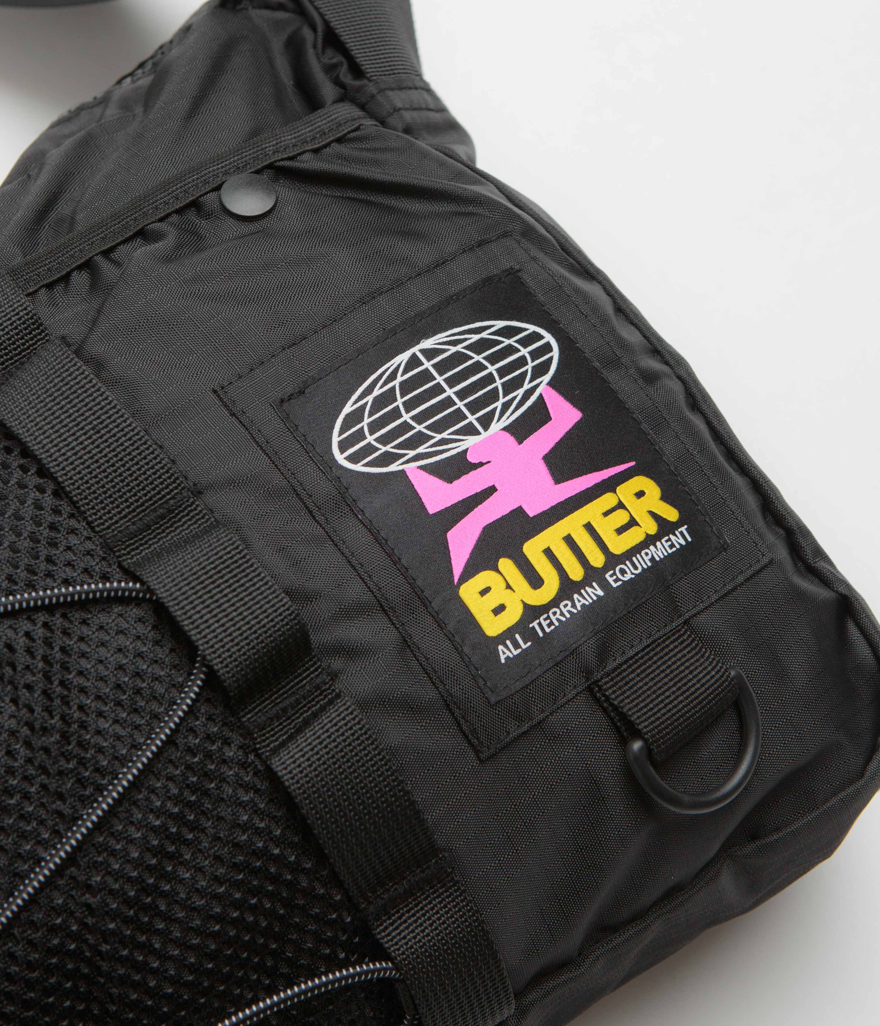 Butter Goods Express Side Bag - Black / Black - Image 2