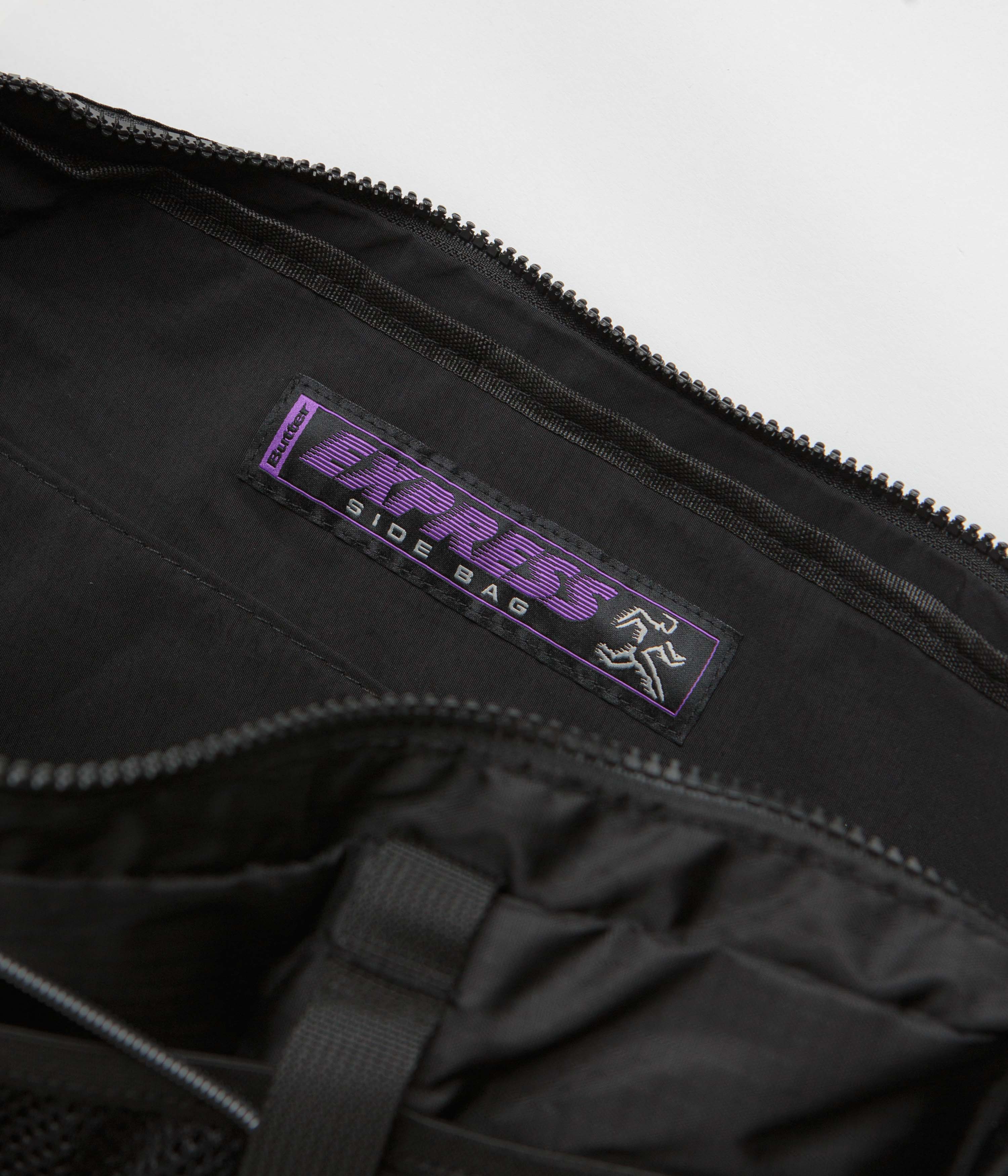 Butter Goods Express Side Bag - Black / Black - Image 4
