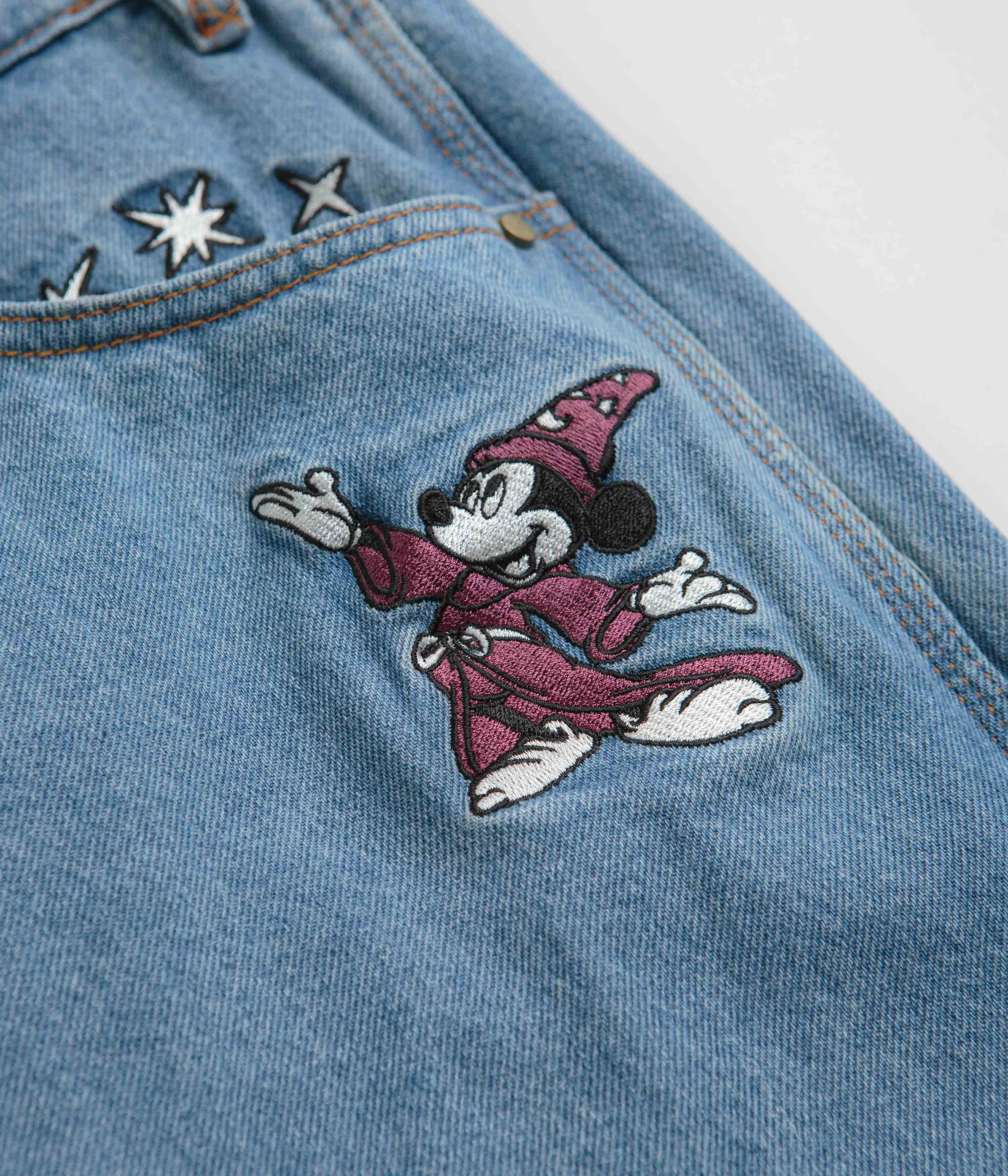 Butter Goods Fantasia Baggy Denim Jeans - Washed Indigo - Image 7