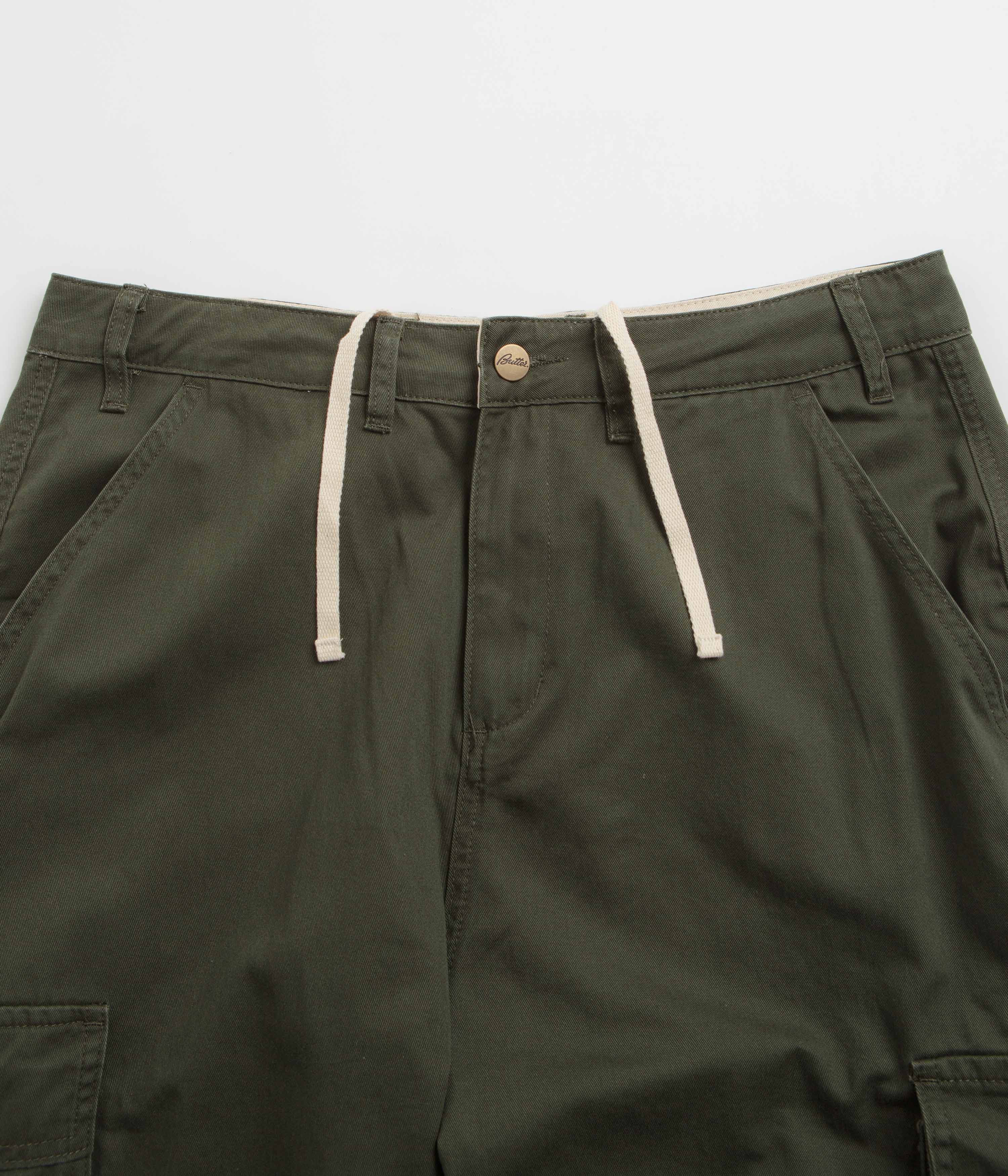 Butter Goods Field Cargo Pants - Forest Green - Image 4