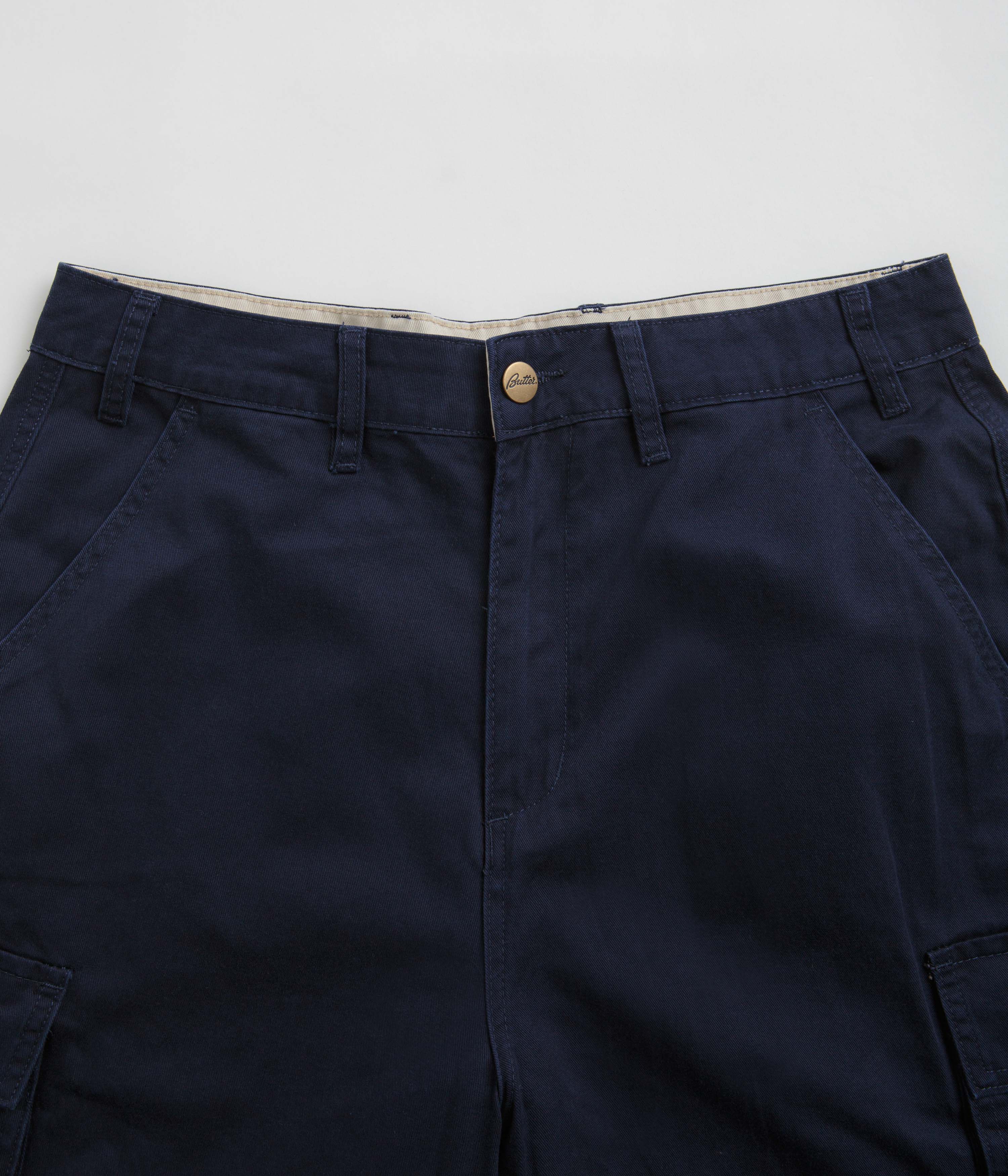 Butter Goods Field Cargo Shorts - Navy - Image 4