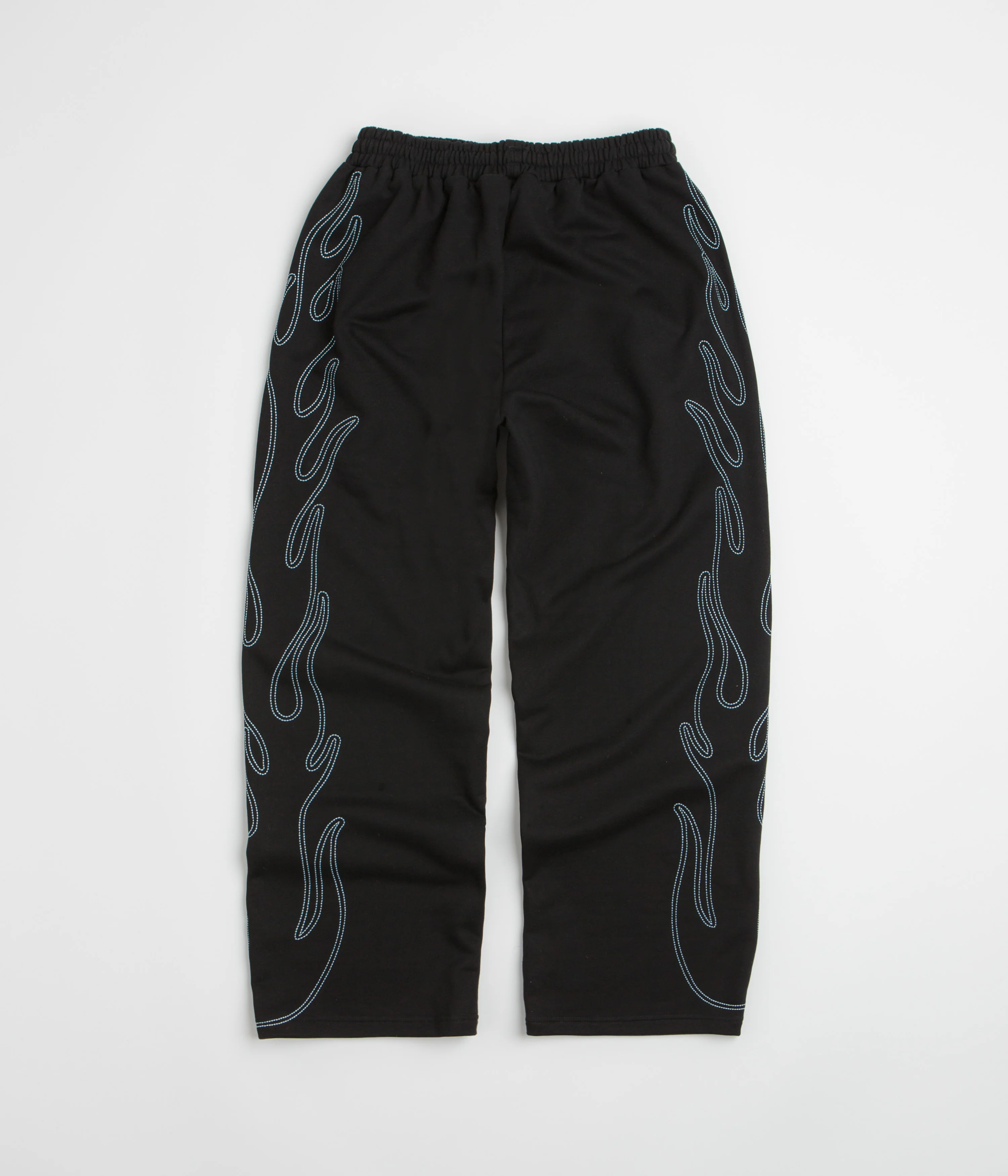 Butter Goods Flame Fleece Pants - Black - Image 3