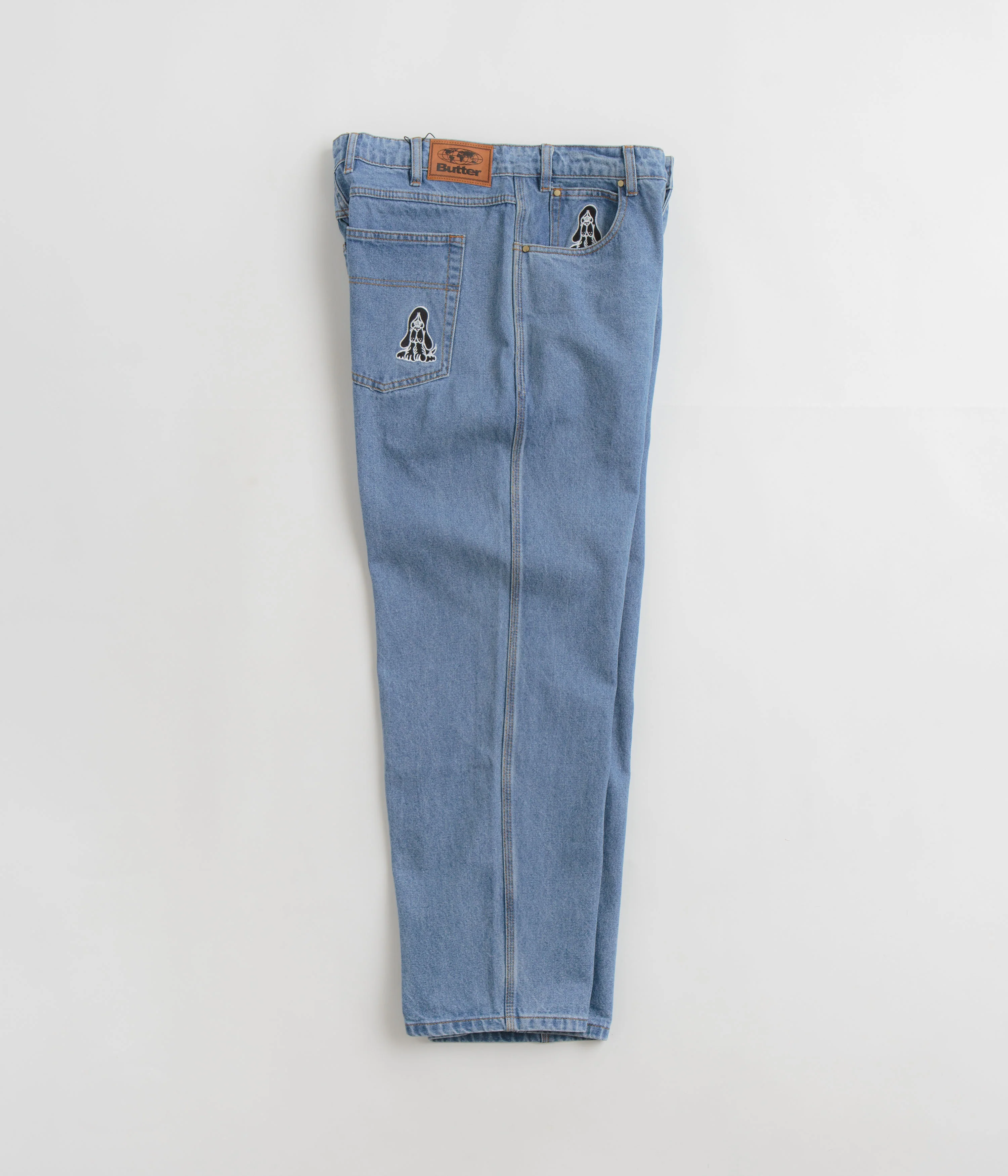 Butter Goods Hound Jeans - Washed Indigo - Image 2
