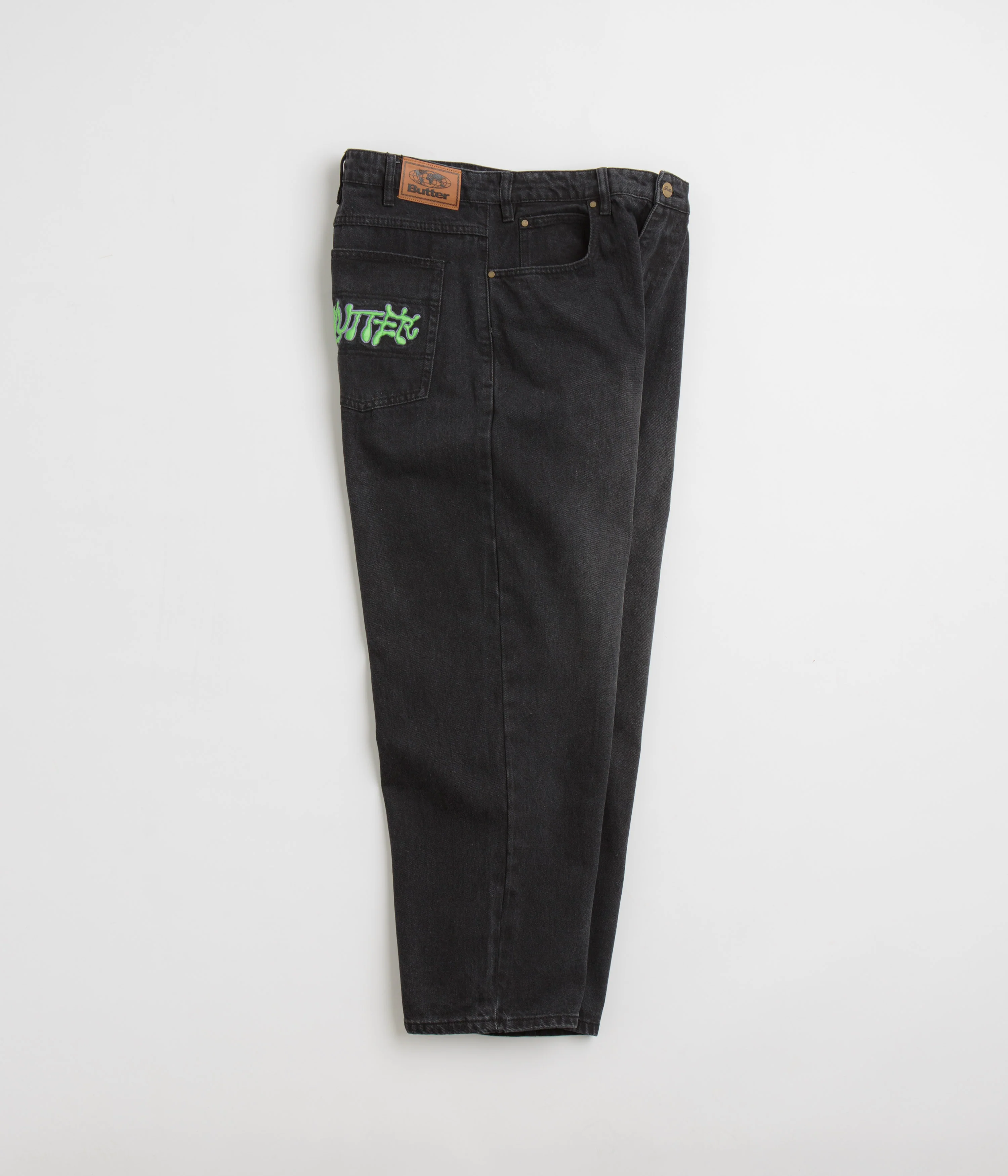 Butter Goods Ink Jeans - Worn Black - Image 2