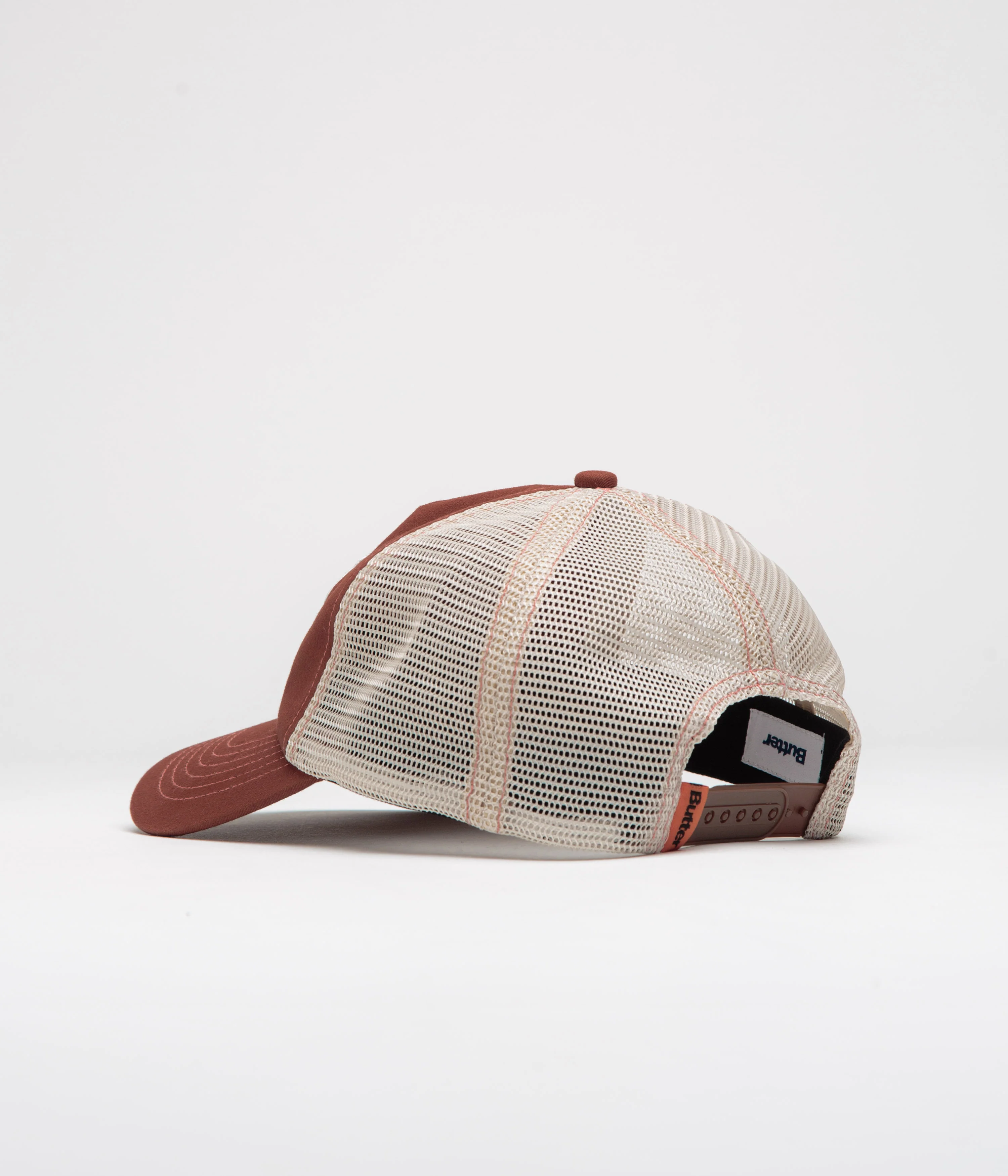 Butter Goods Melt Trucker Cap - Brick - Image 3