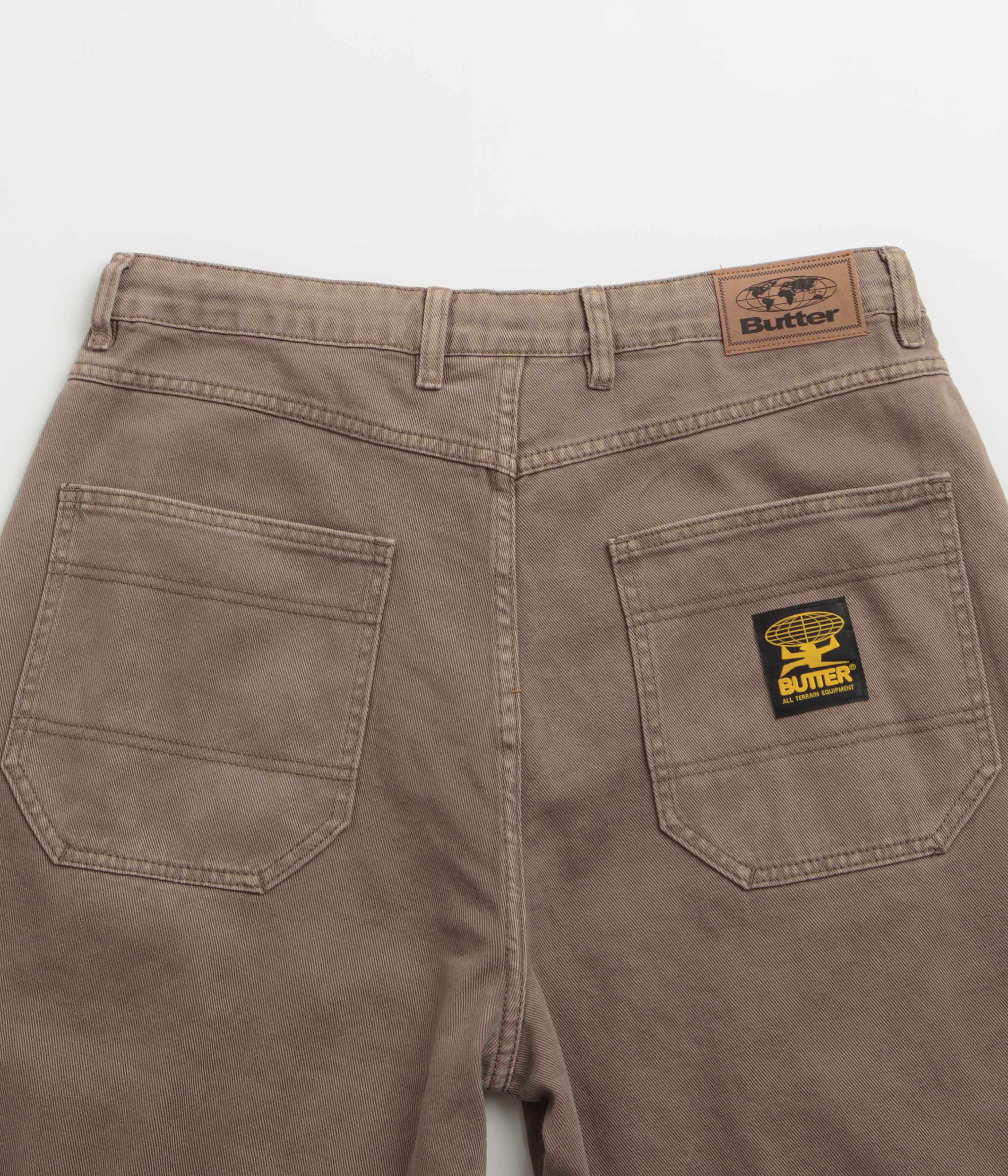 Butter Goods Patch Pocket Denim Shorts - Sandalwood - Image 5
