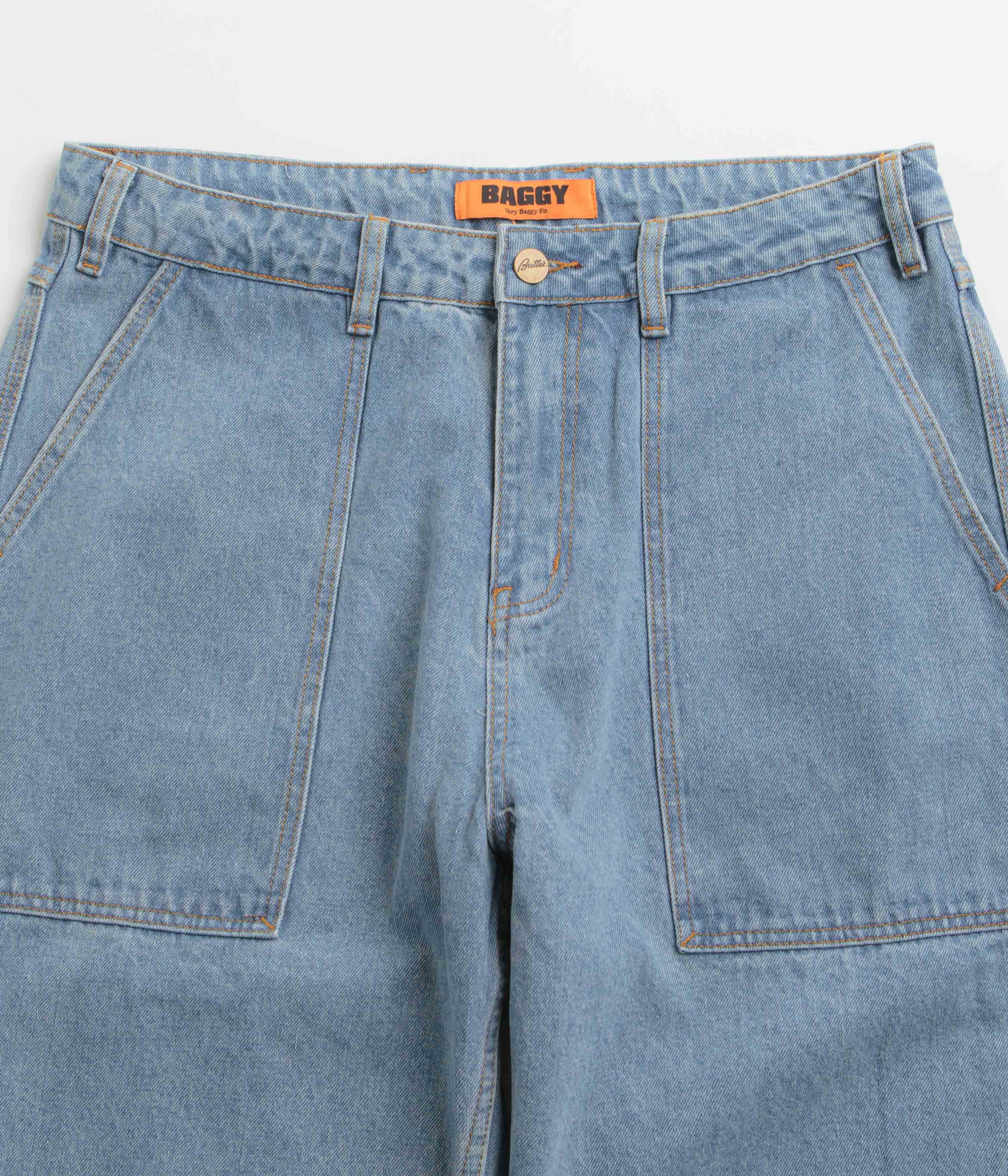 Butter Goods Patch Pocket Jeans - Washed Indigo - Image 6