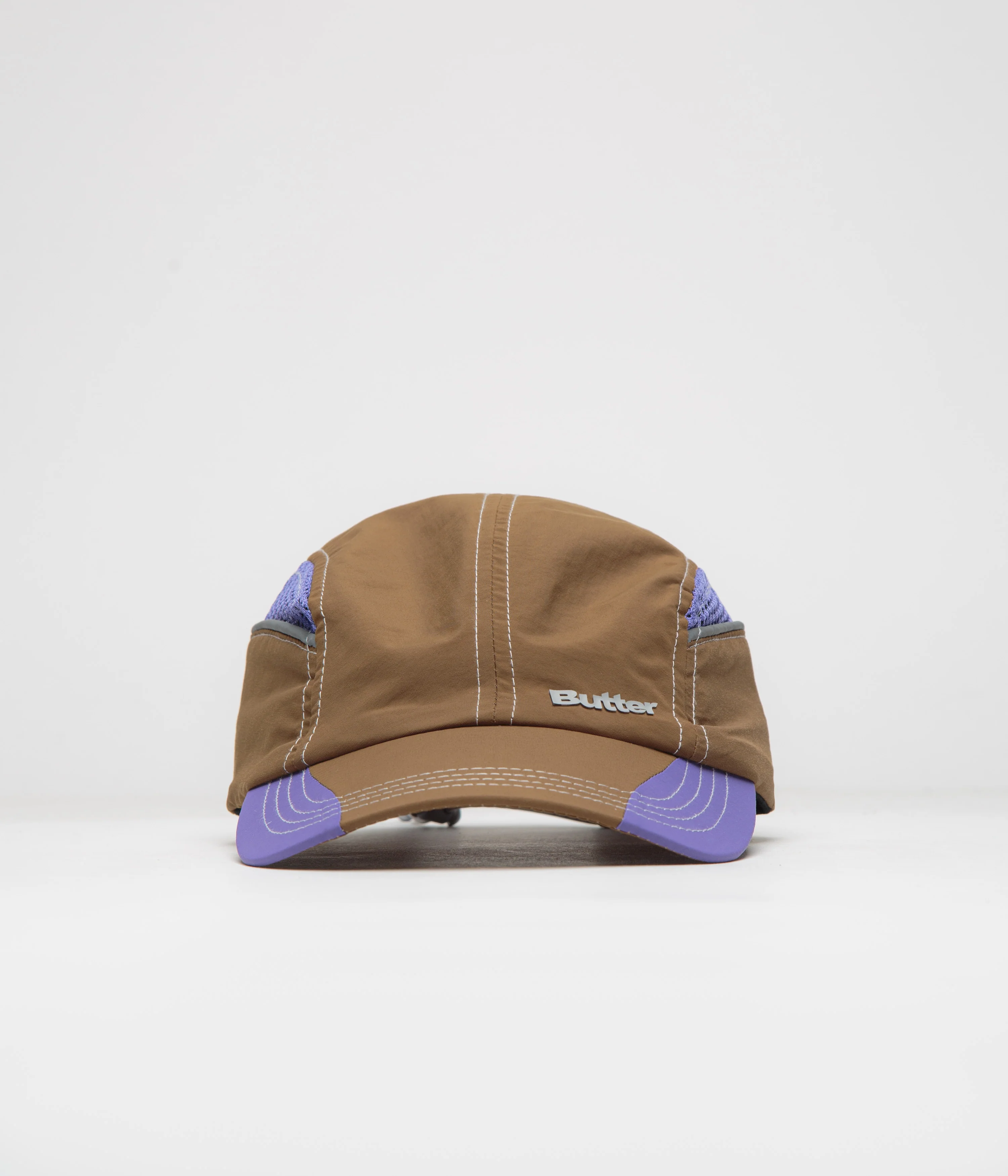 Butter Goods Race 4 Panel Cap - Brown - Image 2