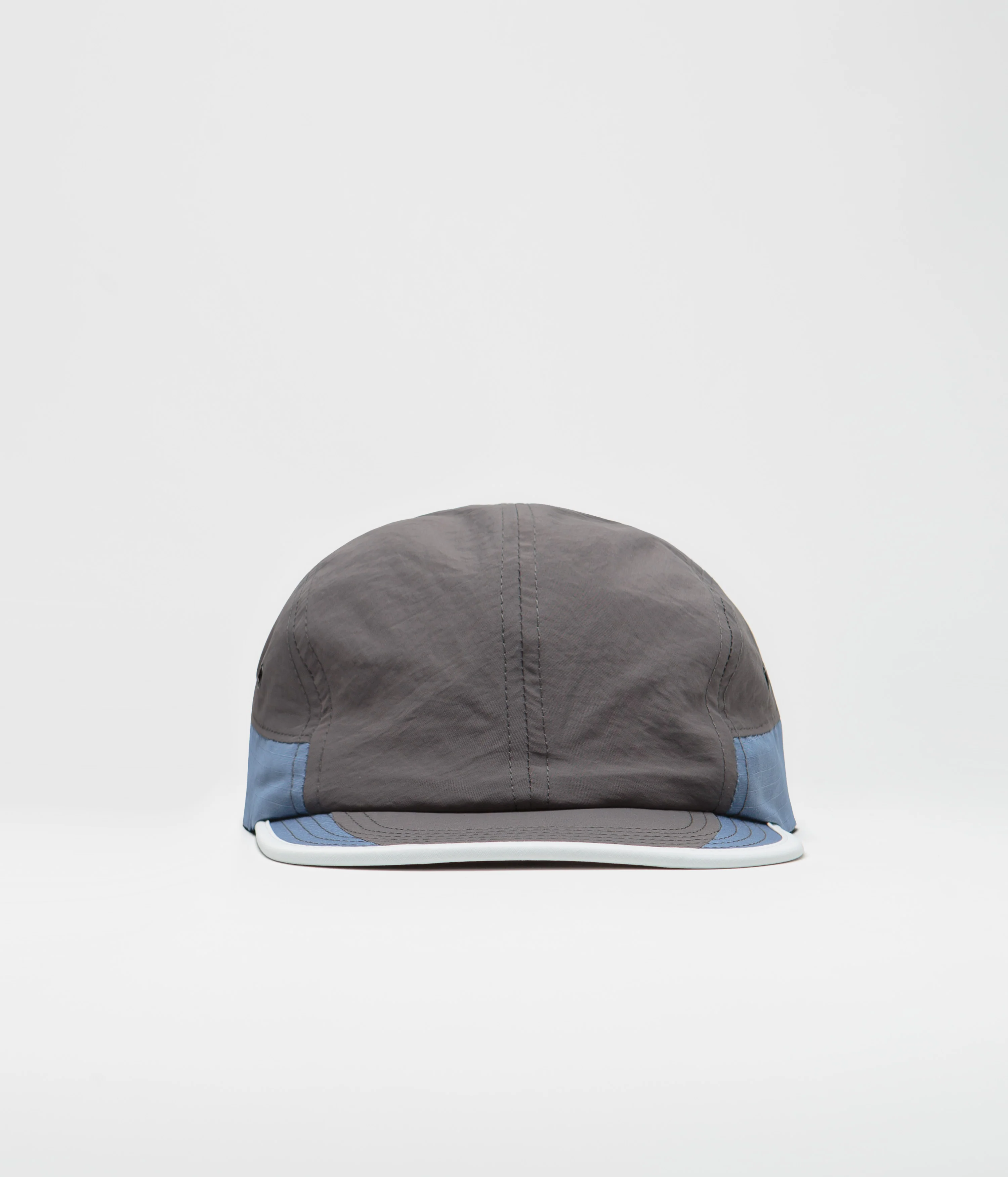 Butter Goods Ripstop Trail 5 Panel Cap - Slate / Steel - Image 2