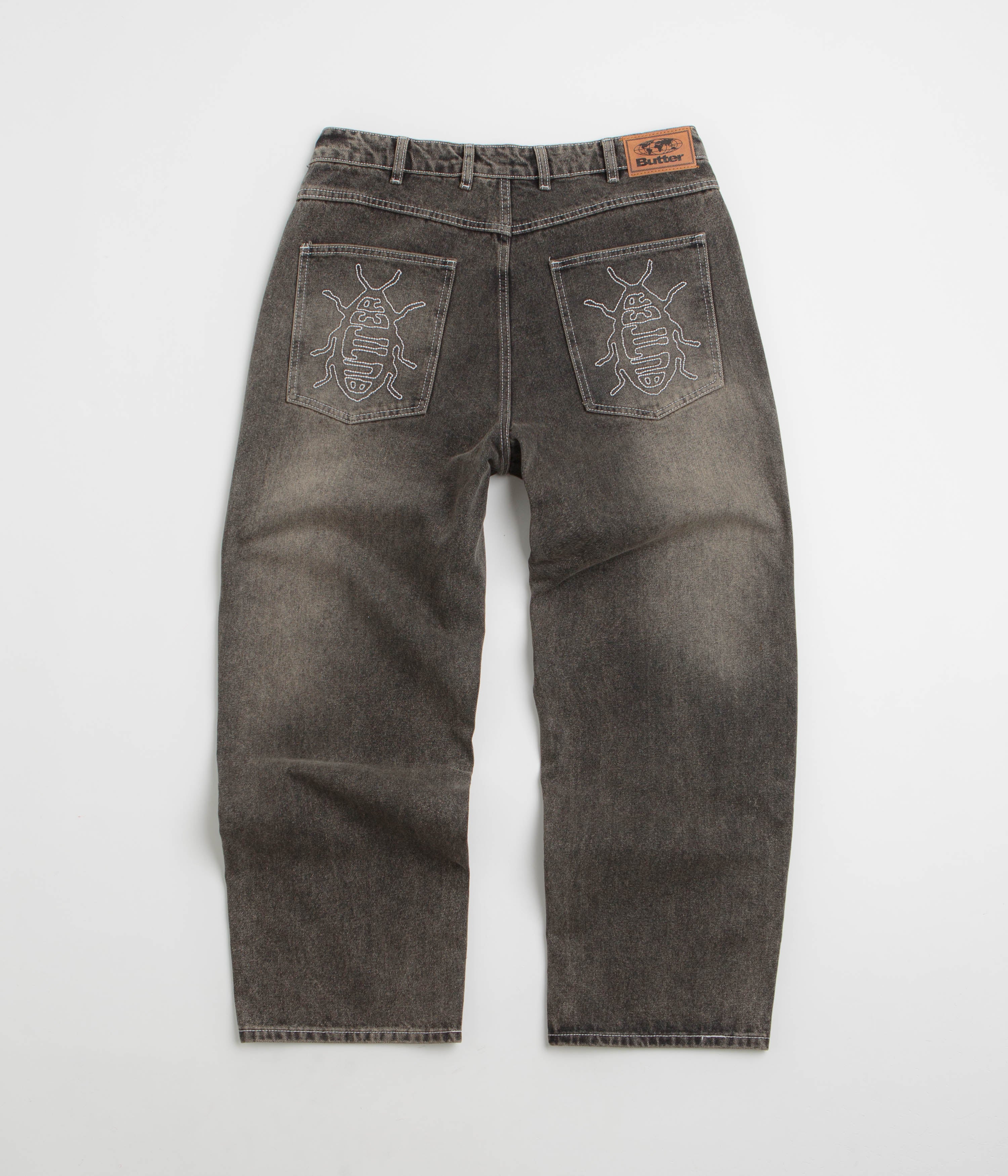 Butter Goods Roach Jeans - Black Wash - Image 3