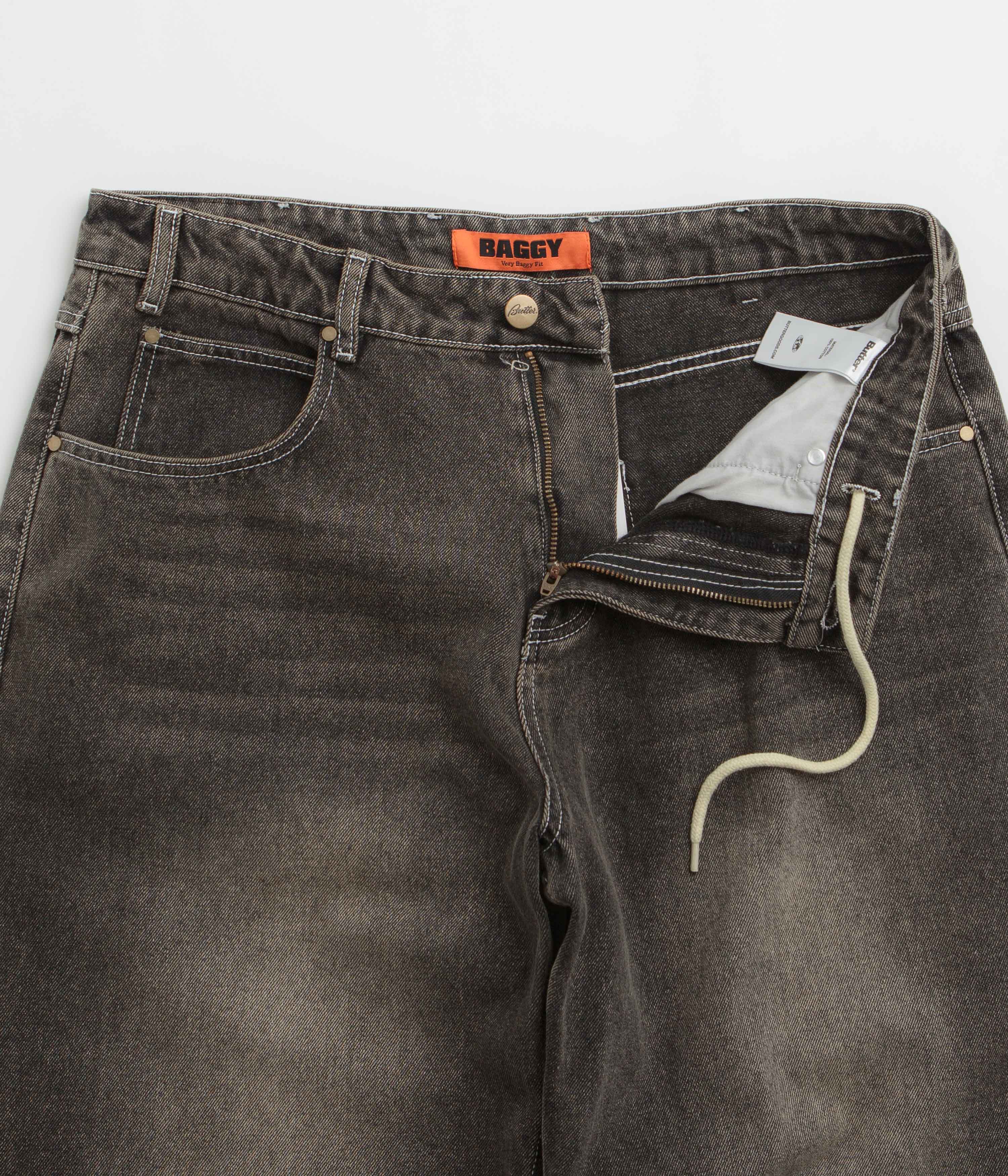 Butter Goods Roach Jeans - Black Wash - Image 4