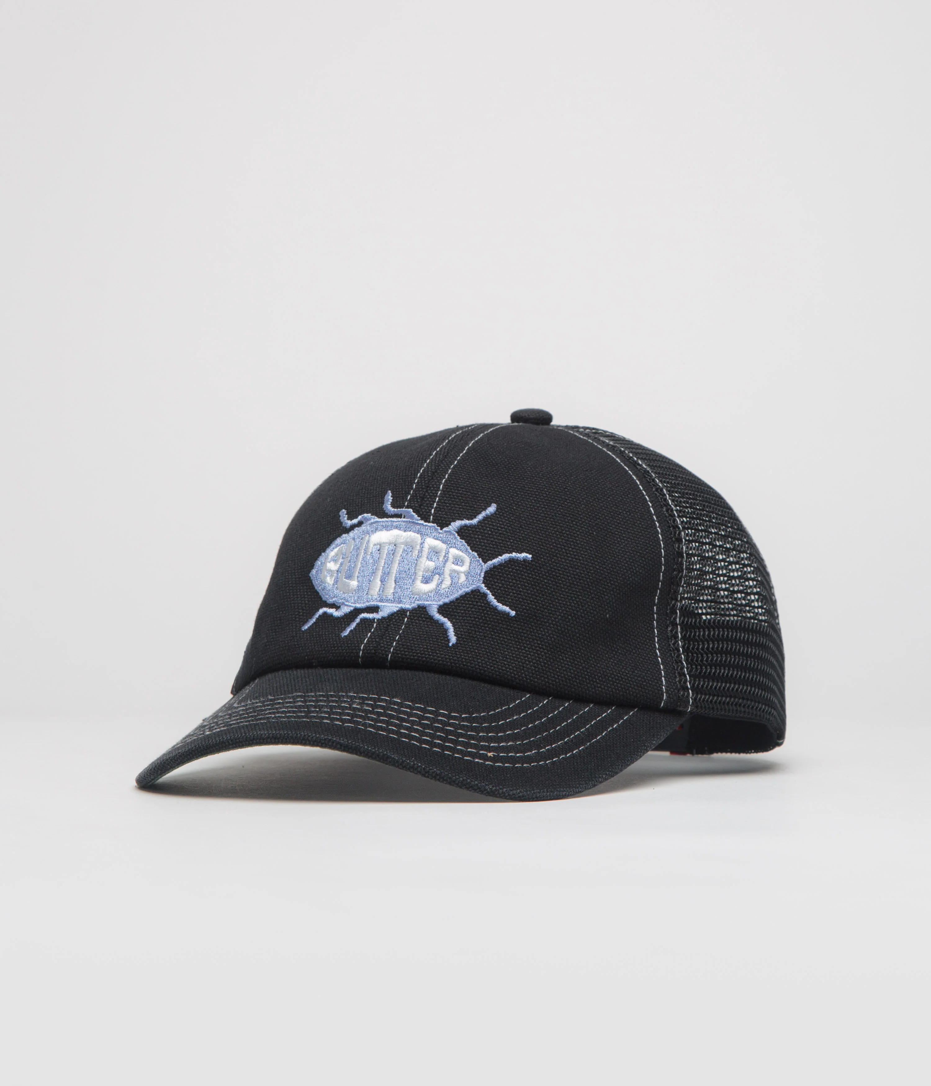 Butter Goods Roach Trucker Cap - Black