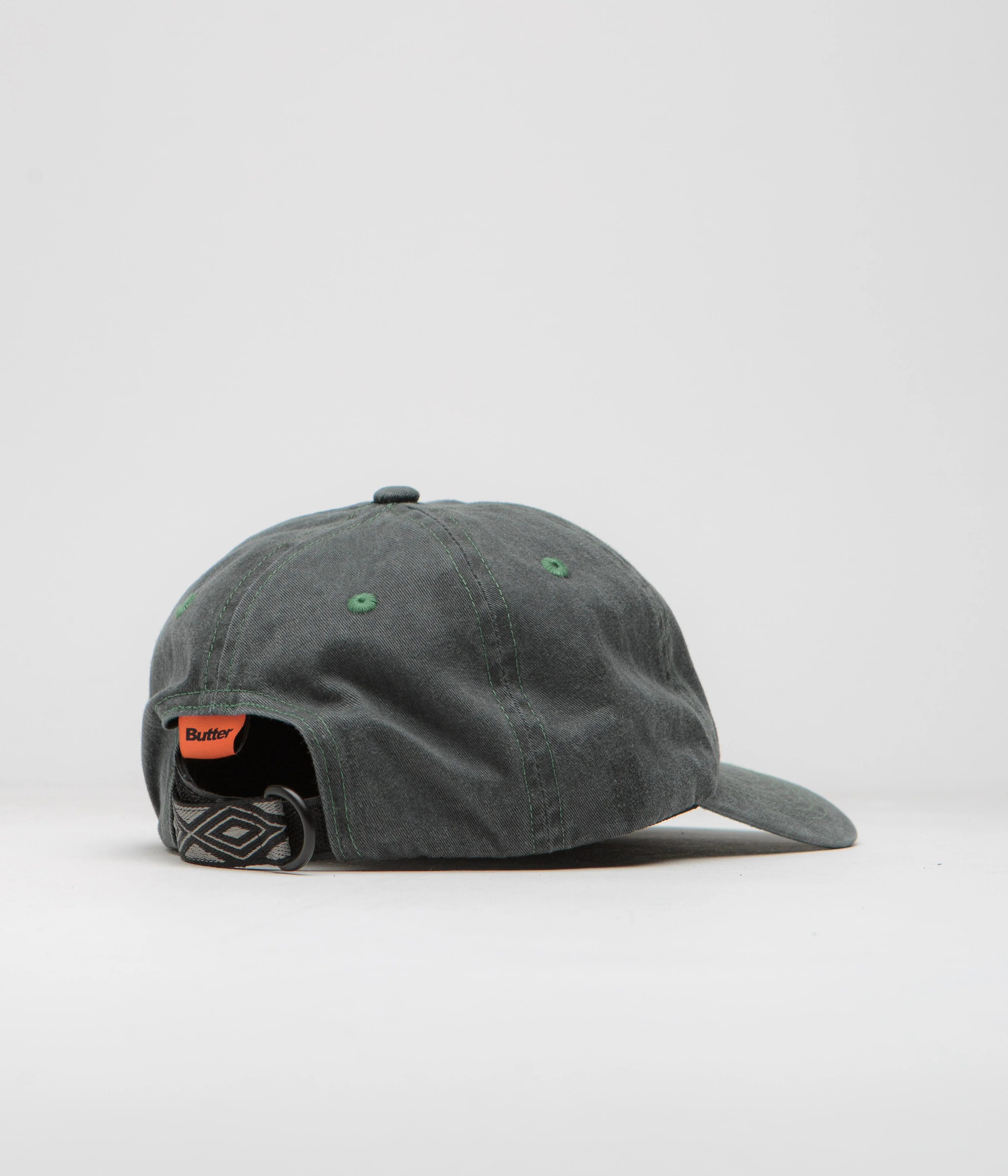 Butter Goods Rounded Logo Cap - Black - Image 3